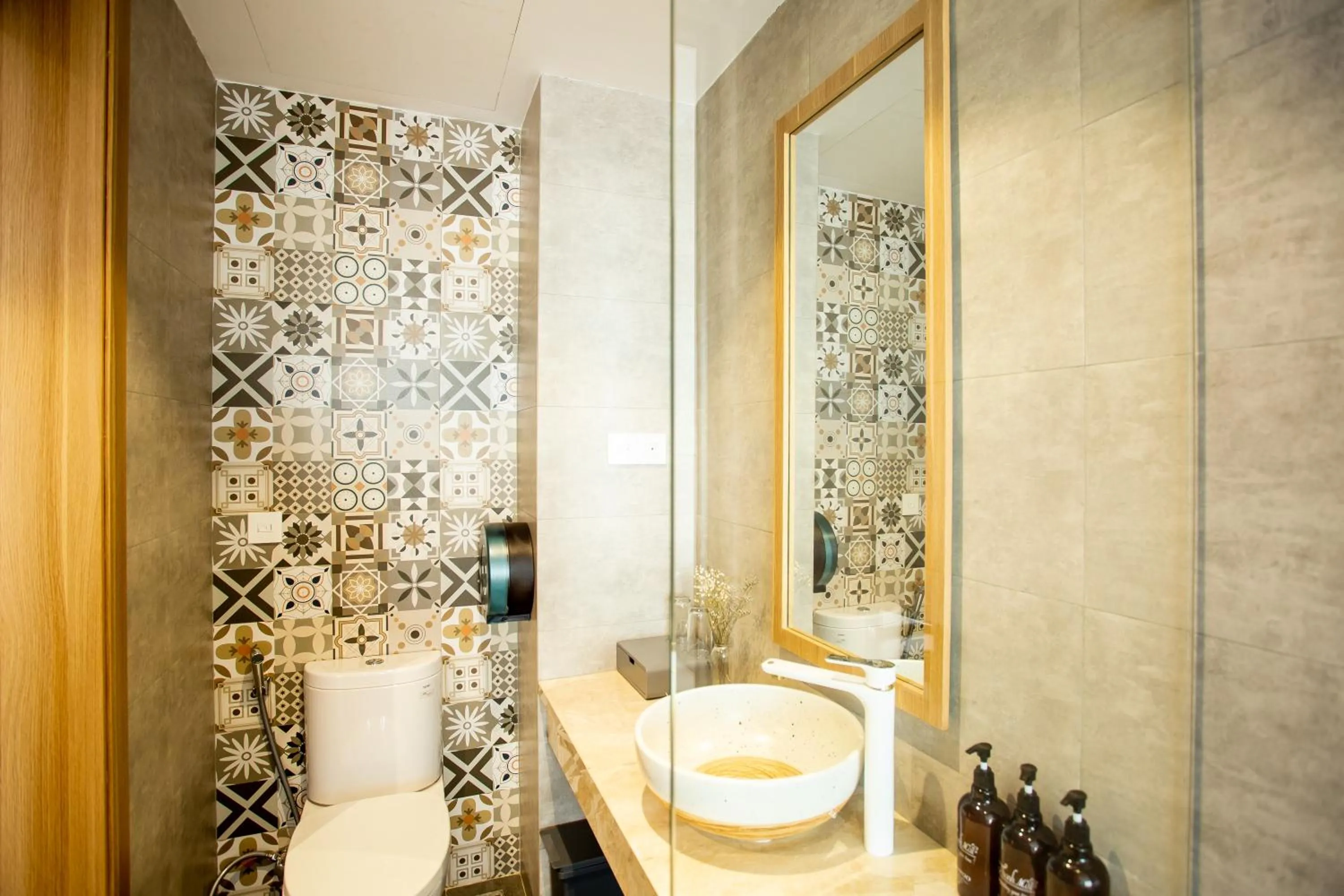 Bathroom in Thanh Mai Hotel