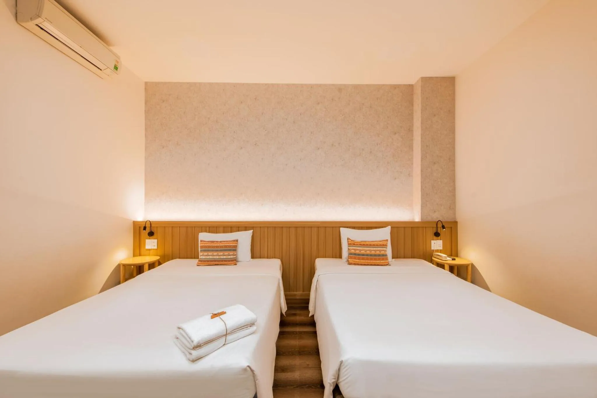 Bed in Thanh Mai Hotel