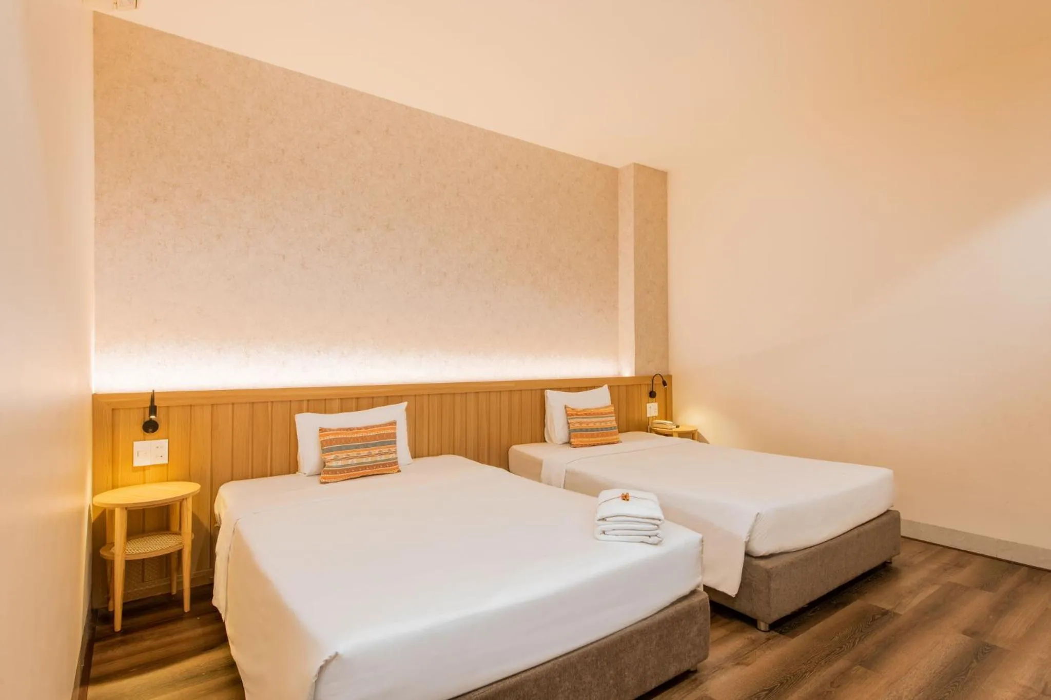 Bed in Thanh Mai Hotel