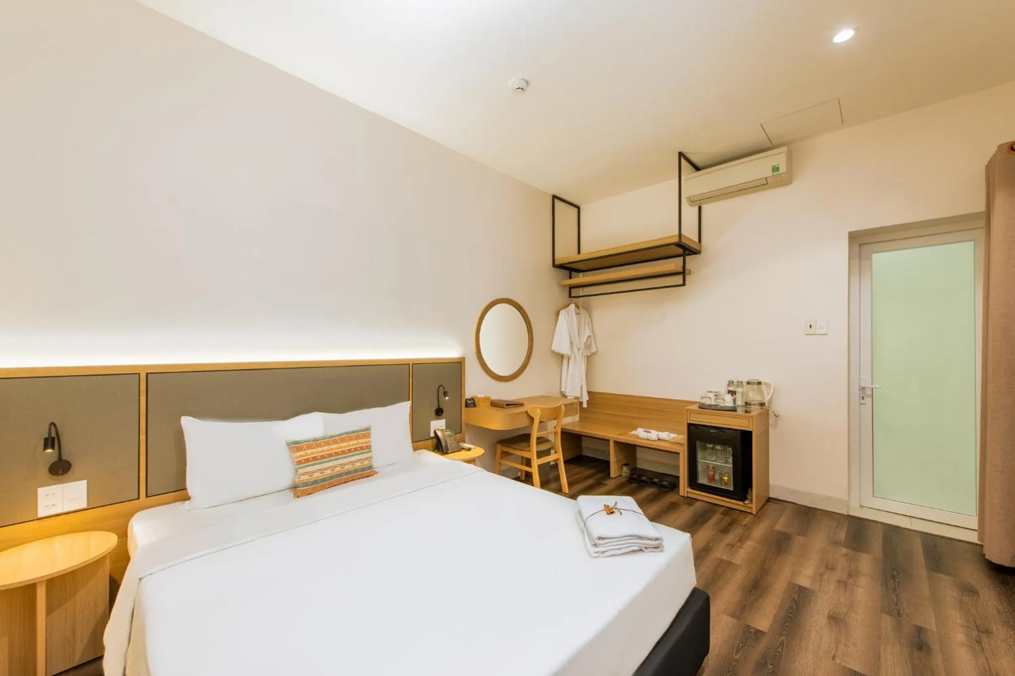 Bed in Thanh Mai Hotel