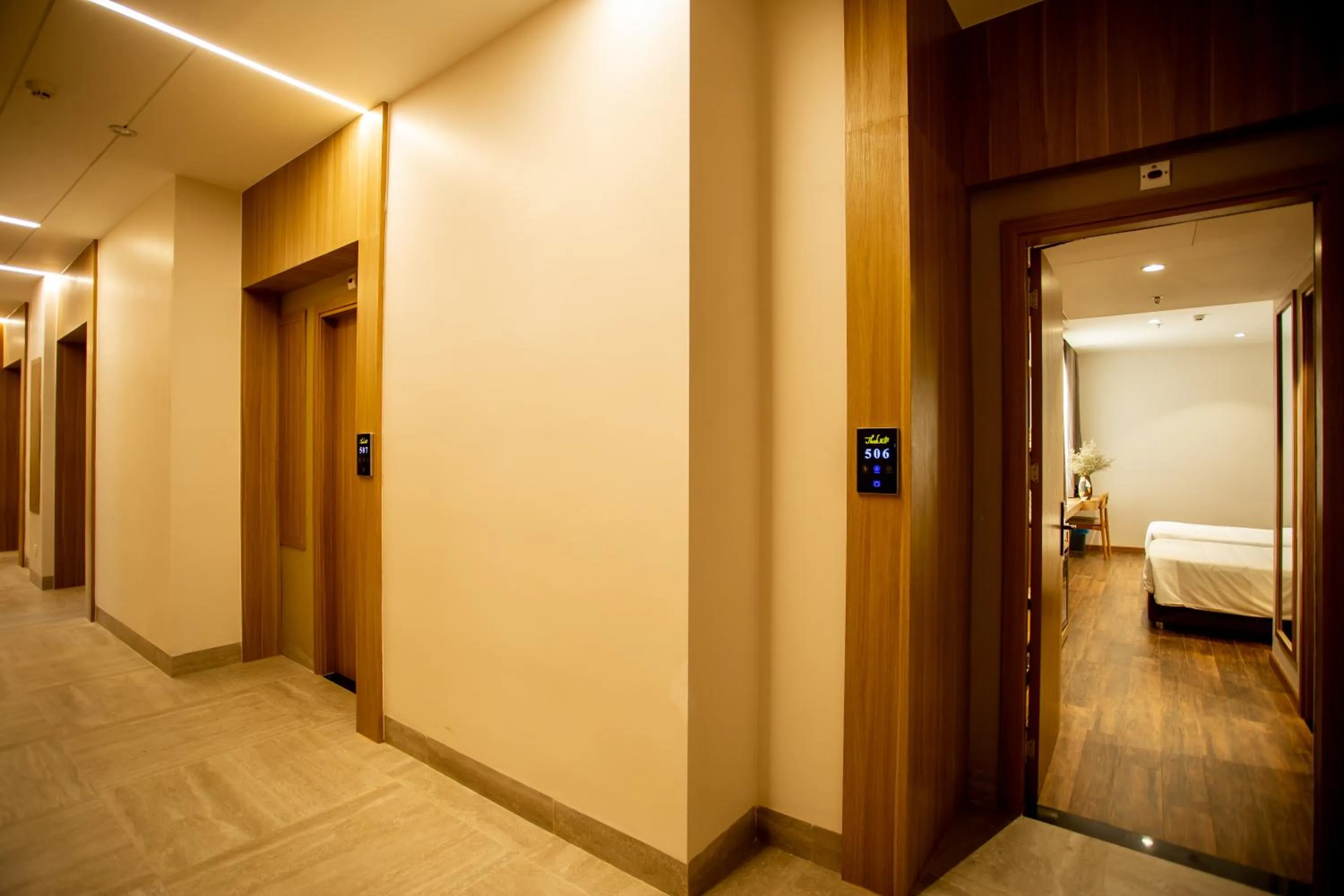 Living room, Bed in Thanh Mai Hotel