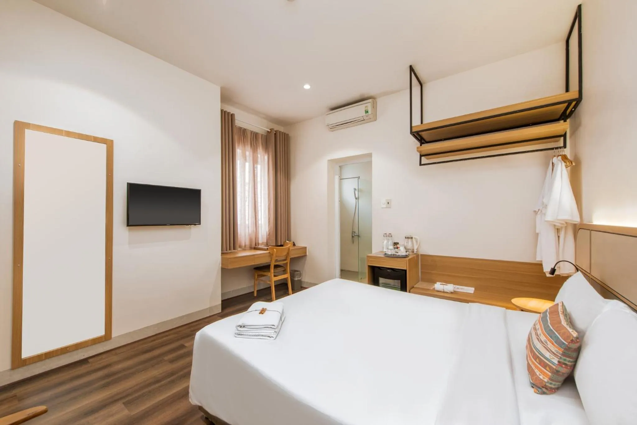 Bed in Thanh Mai Hotel