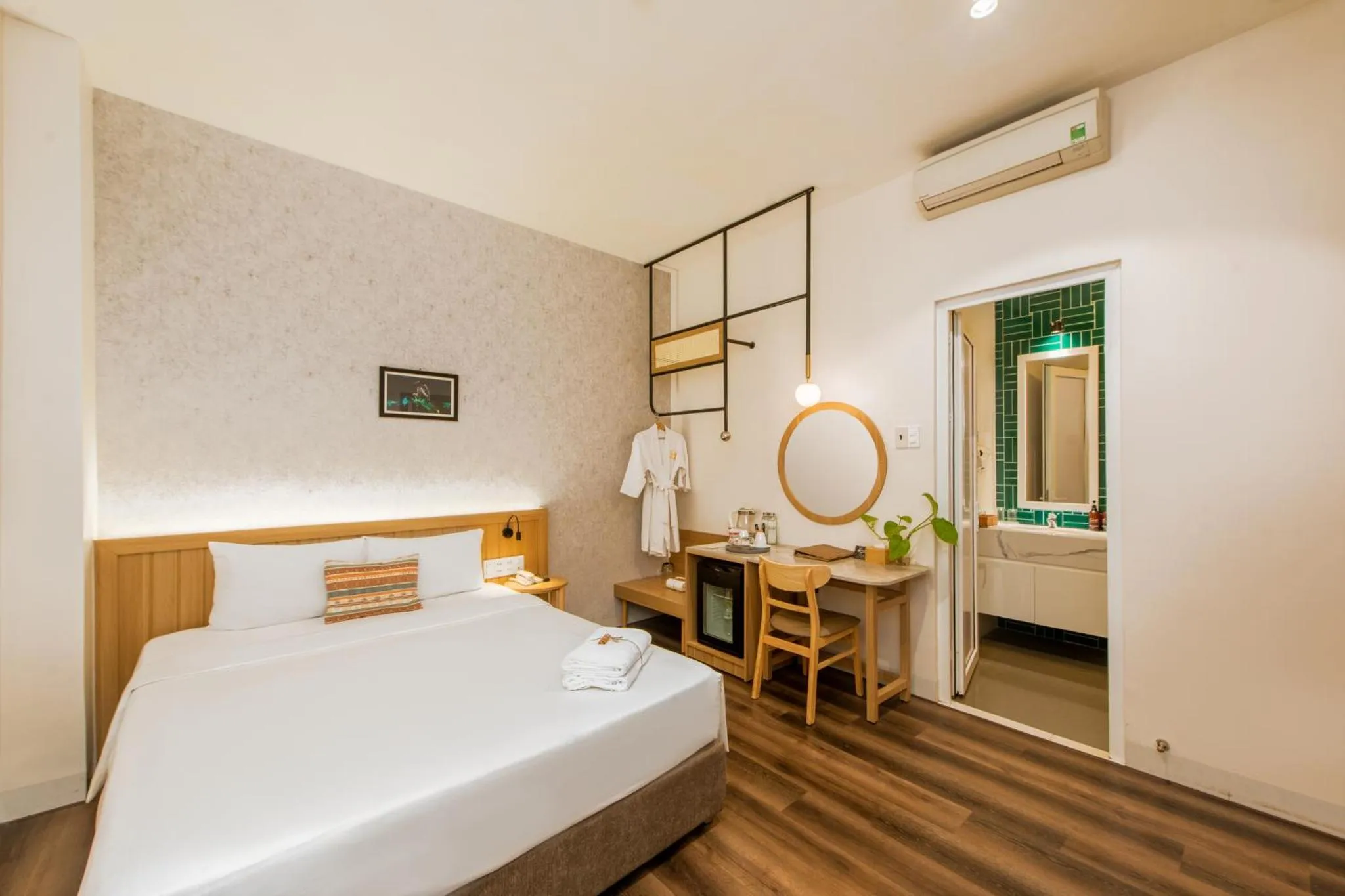 Bed in Thanh Mai Hotel