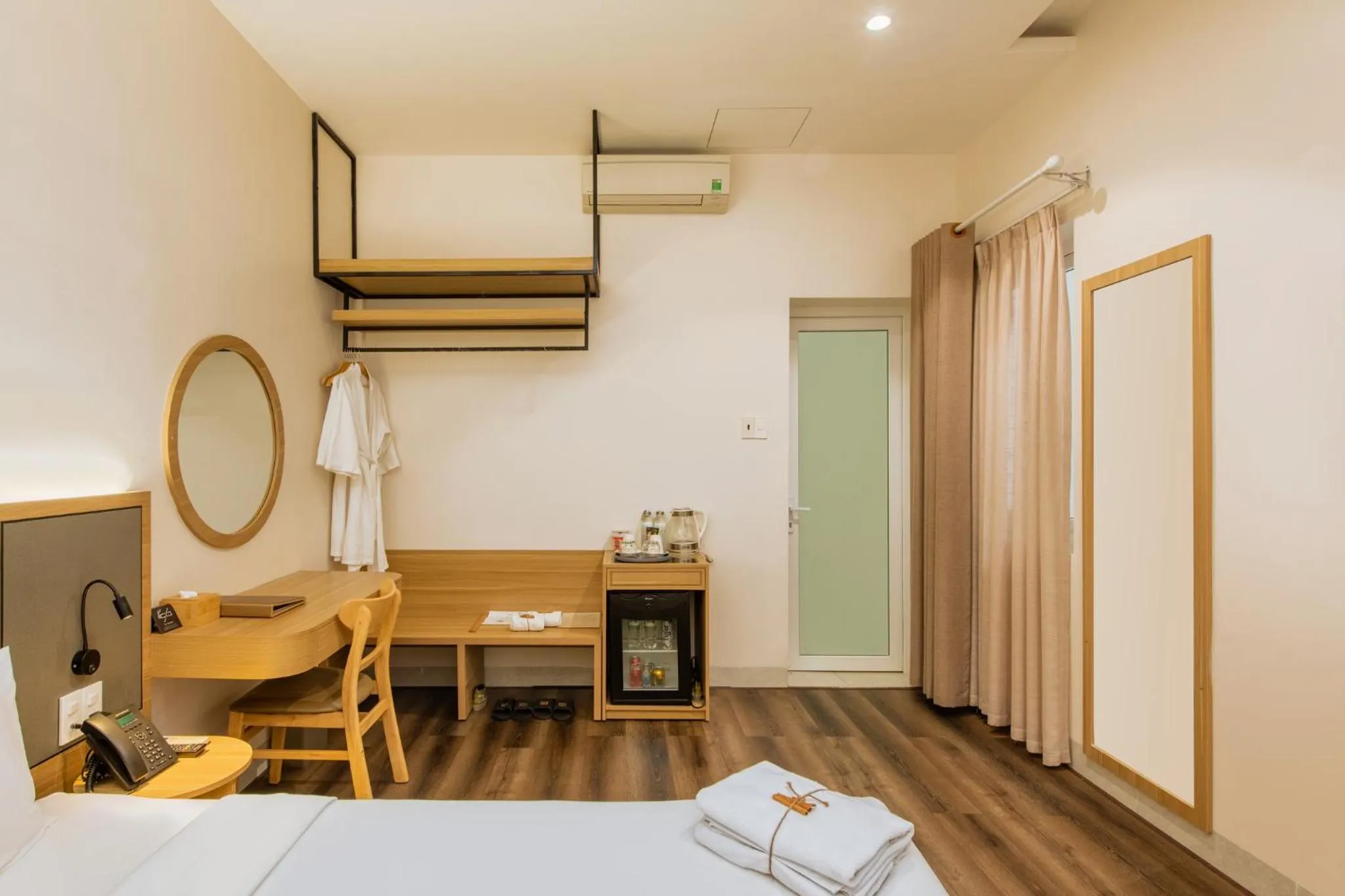 Bed in Thanh Mai Hotel