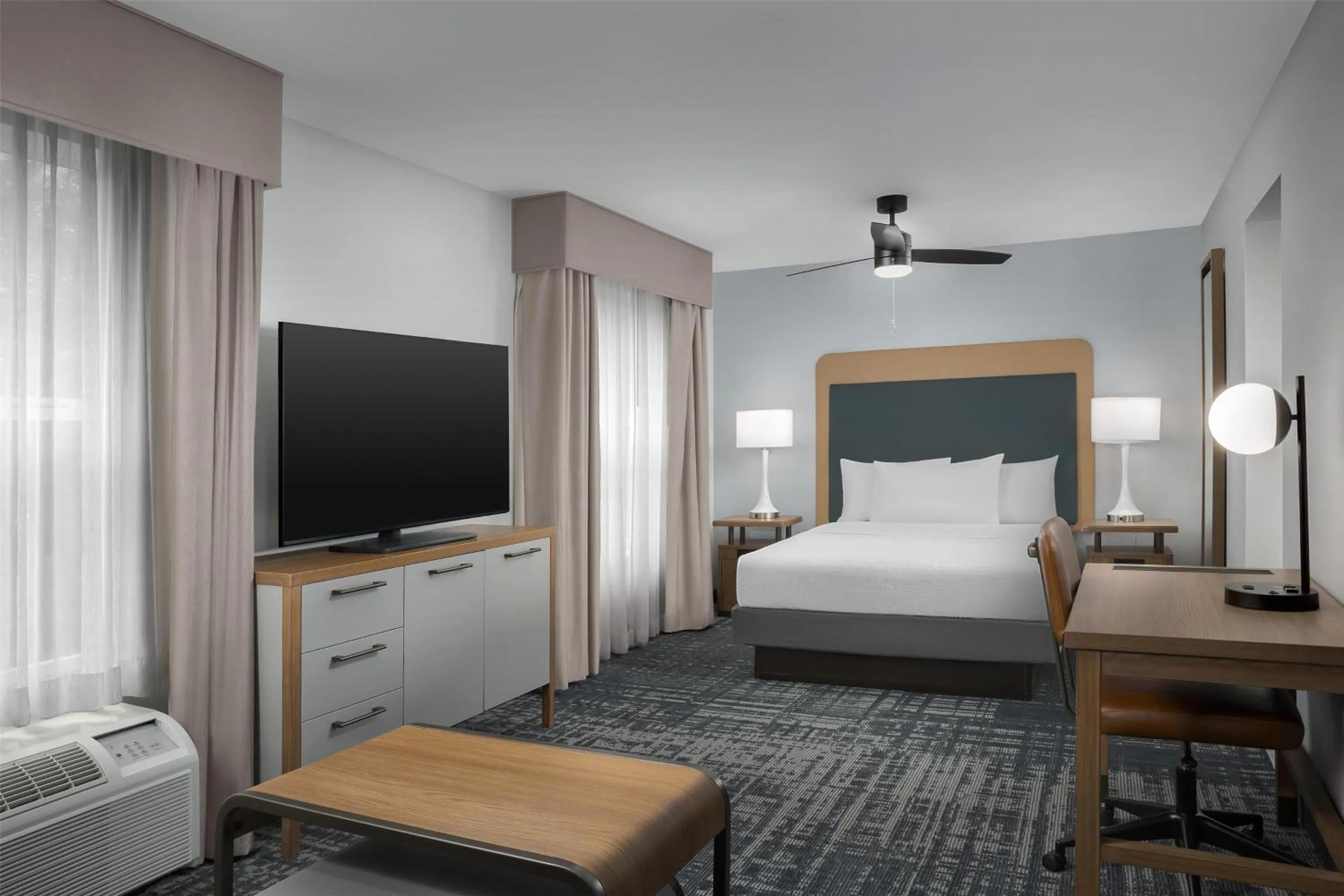 Bed in Homewood Suites by Hilton Birmingham South Inverness