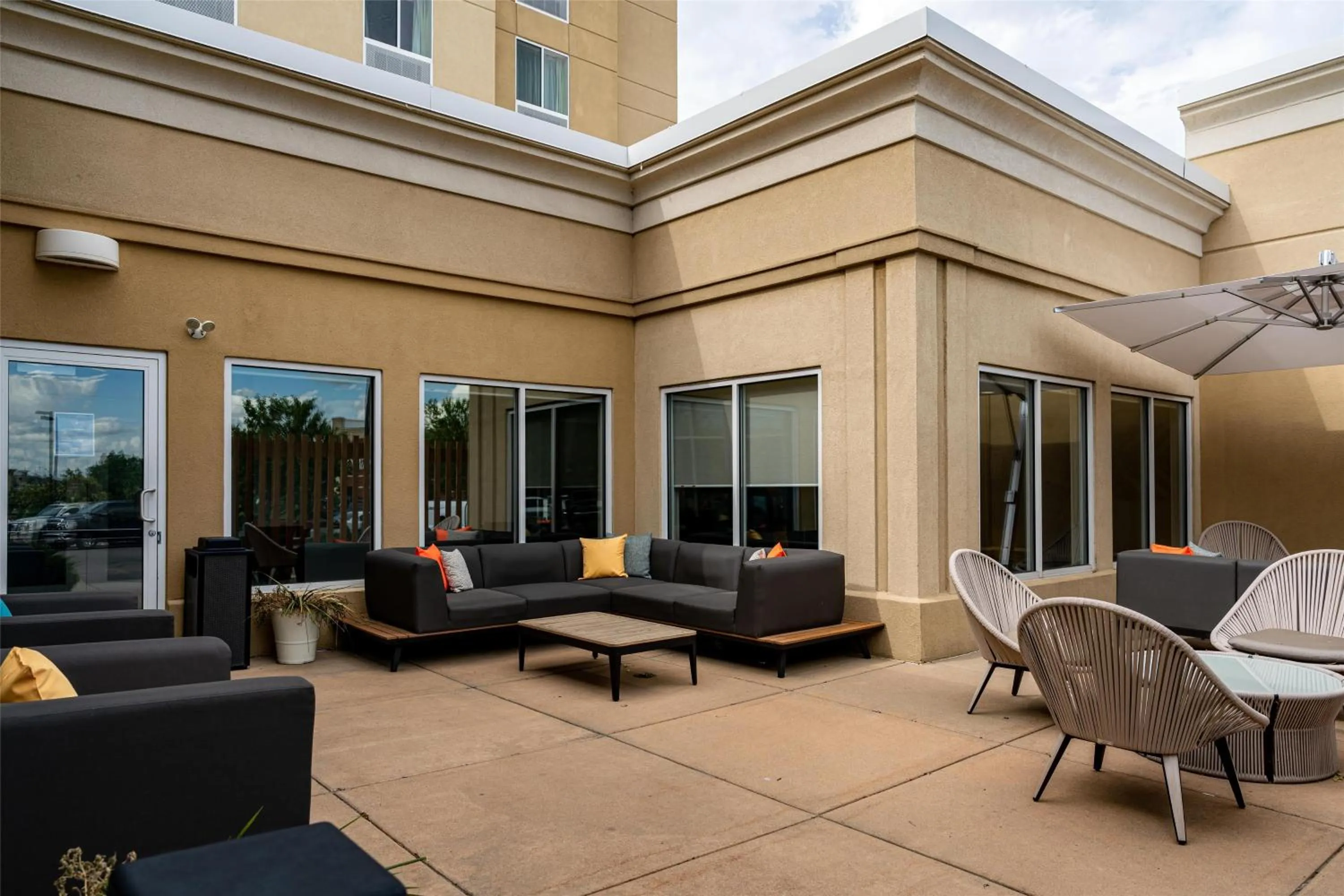 Patio in Hilton Garden Inn Billings