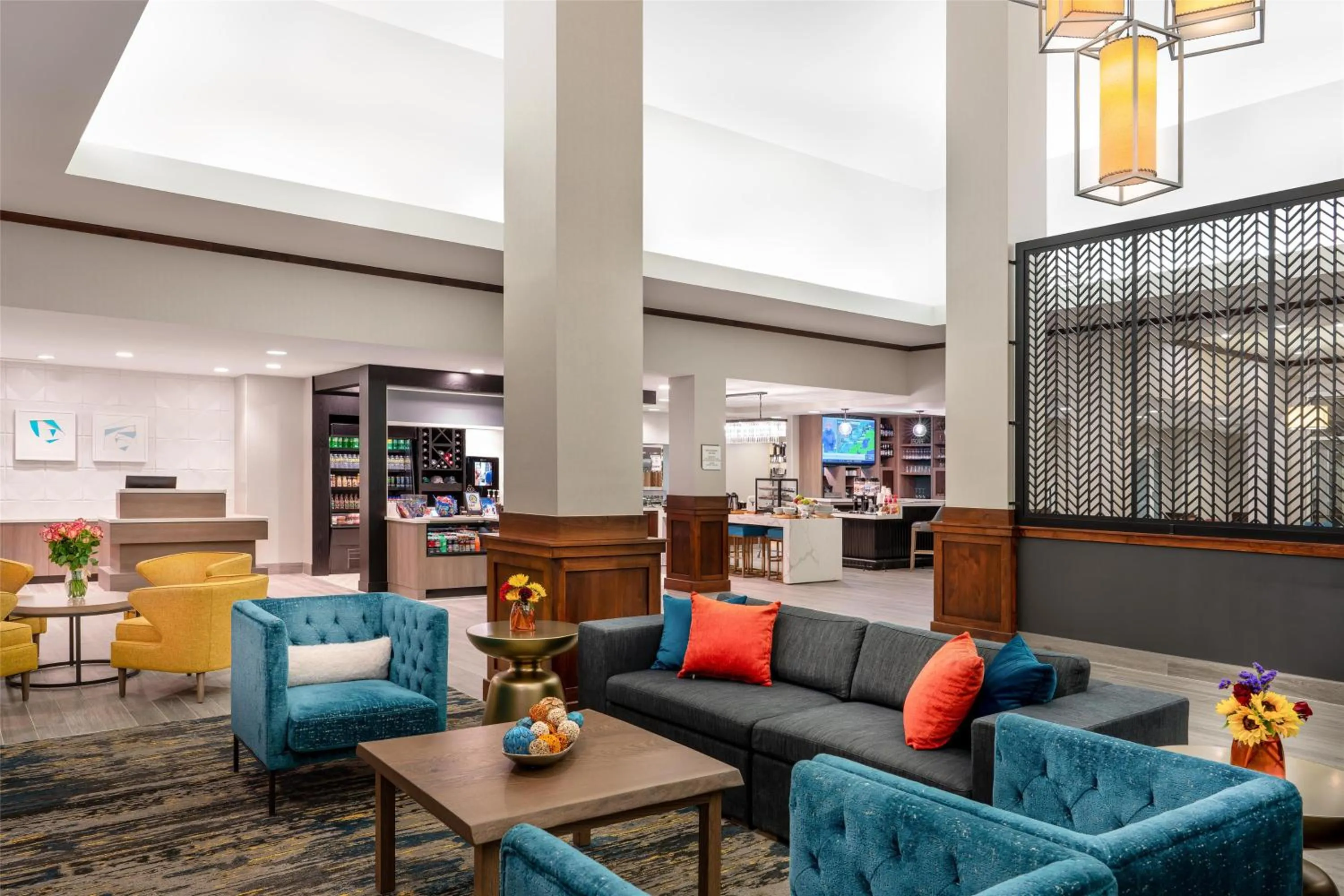 Lobby or reception in Hilton Garden Inn Billings