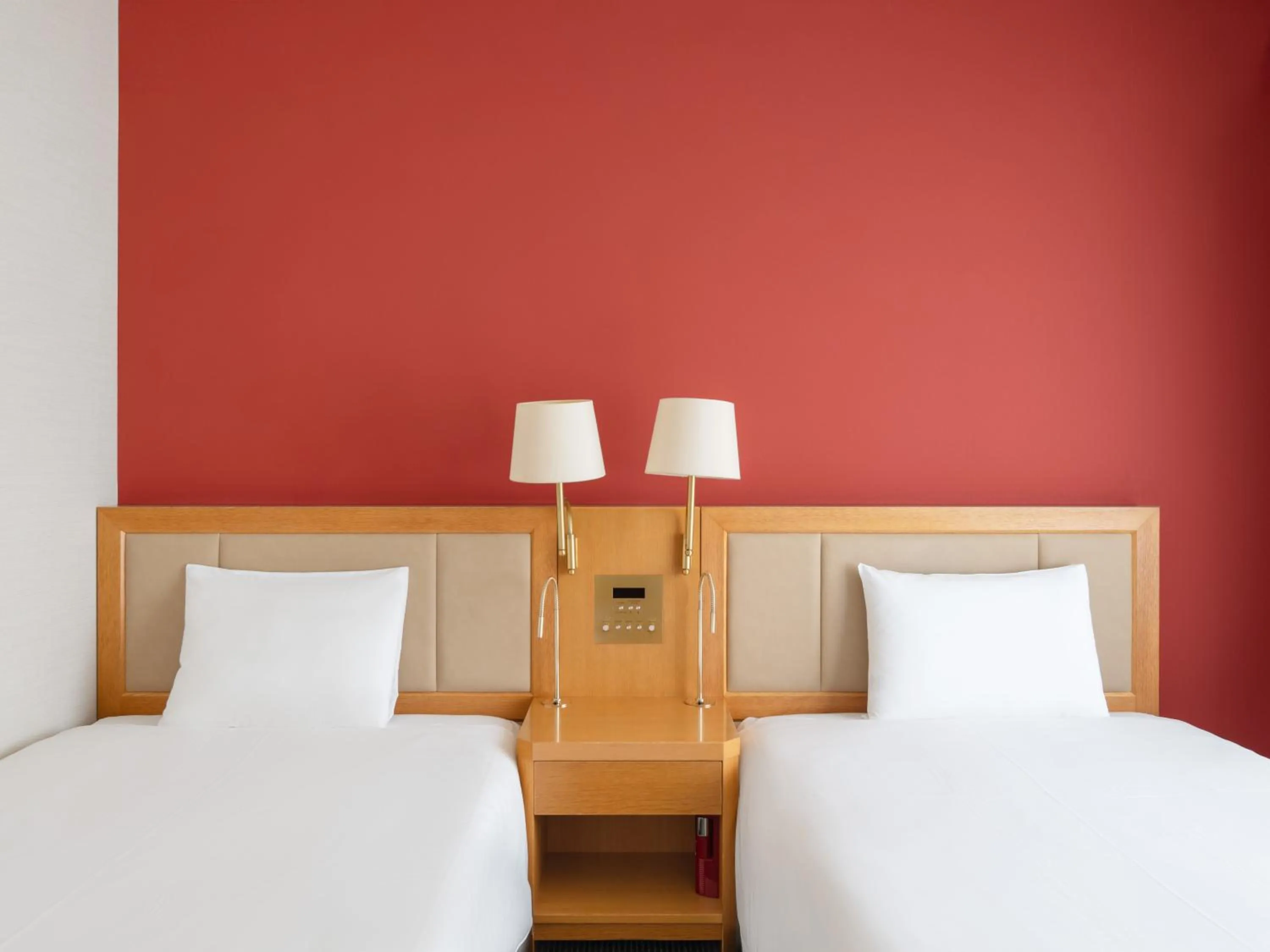 Bed in The Mark Grand Hotel