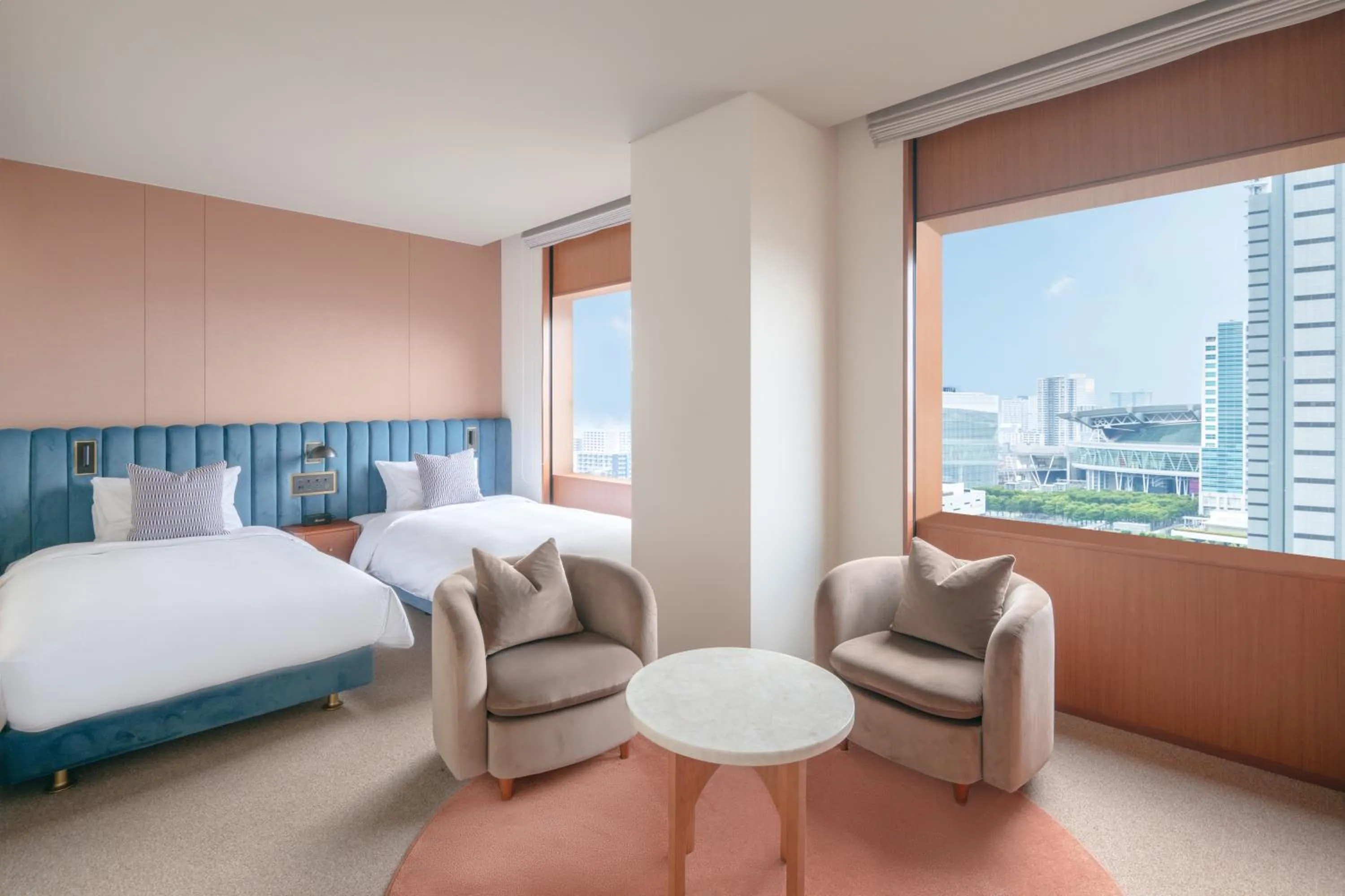 Photo of the whole room, Bed in The Mark Grand Hotel