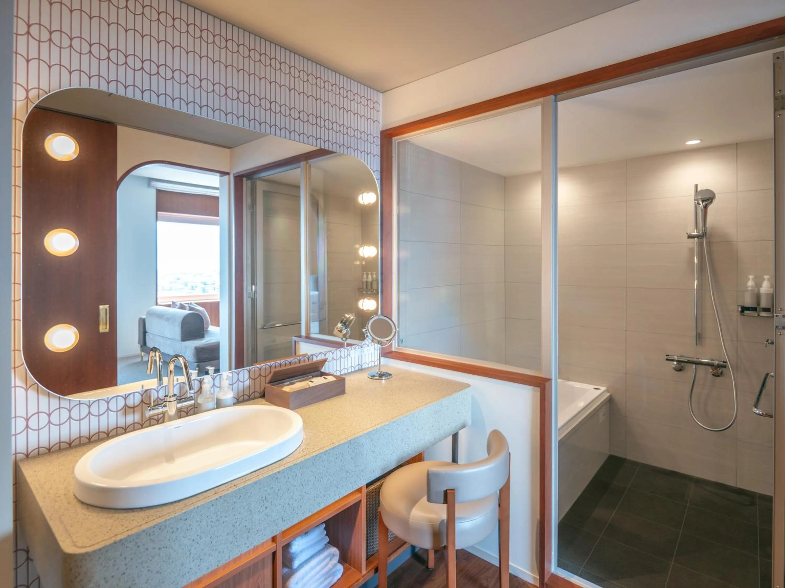 Bathroom in The Mark Grand Hotel