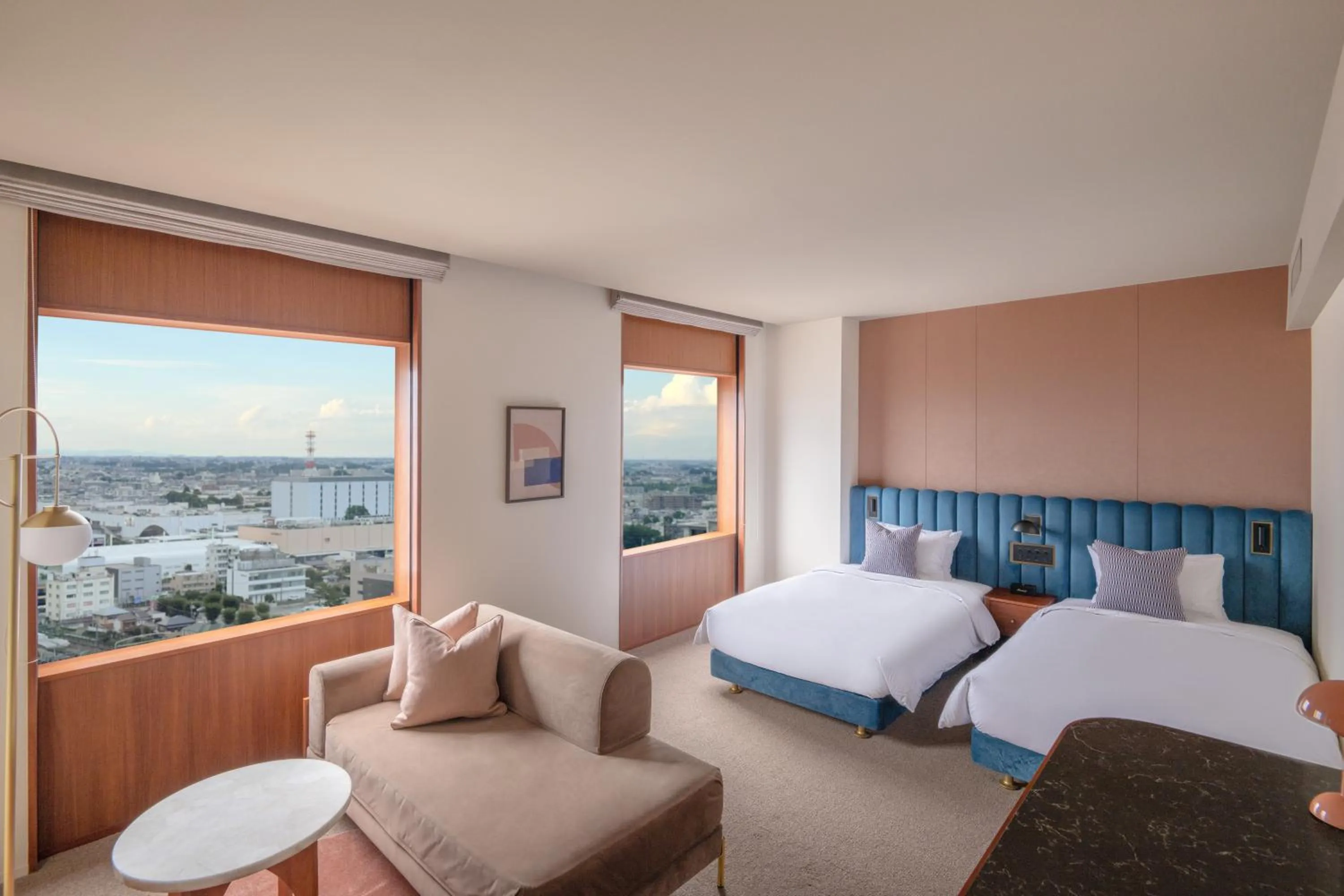 Bed in The Mark Grand Hotel