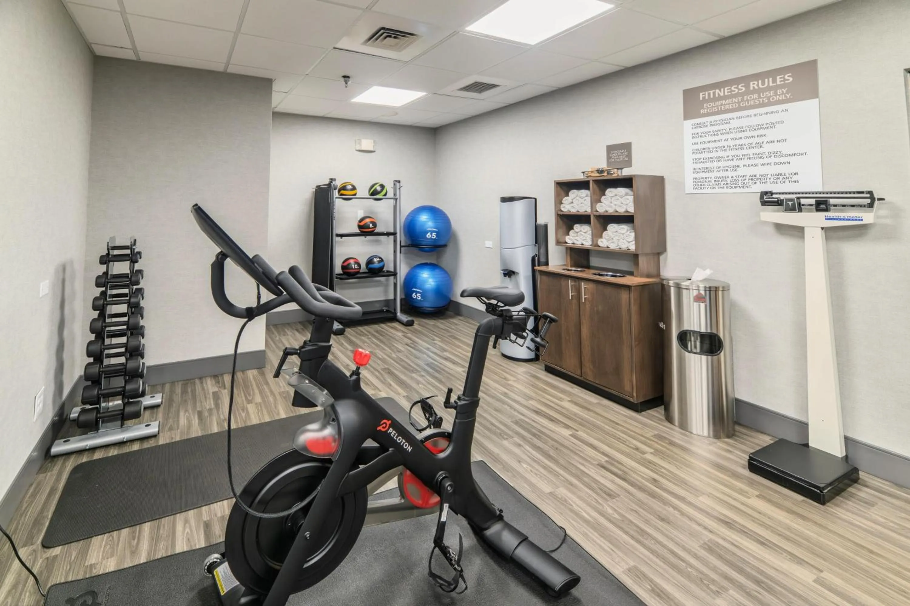 Fitness centre/facilities in Hampton Inn Jasper, AL