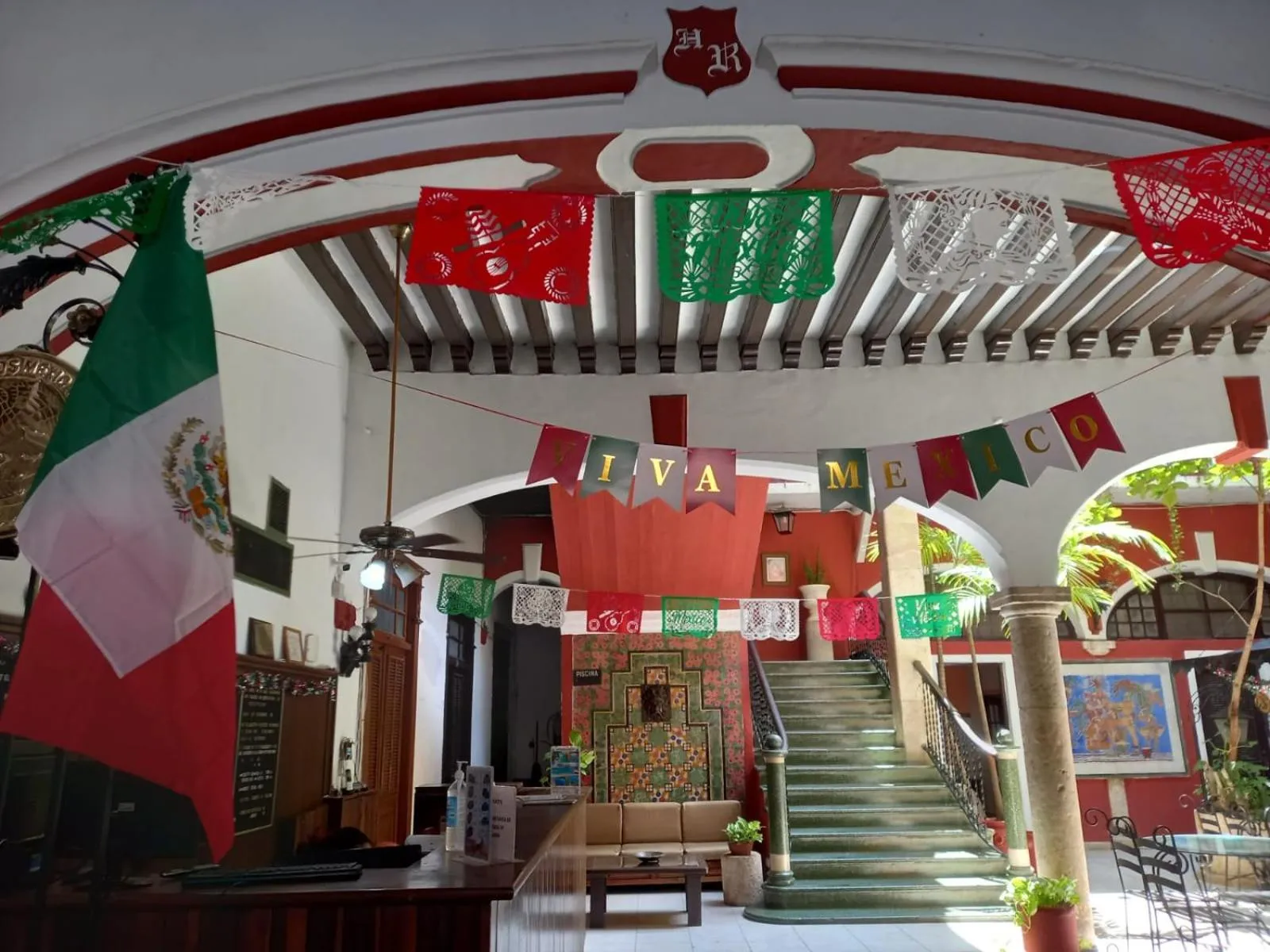 Lobby or reception in Hotel Reforma