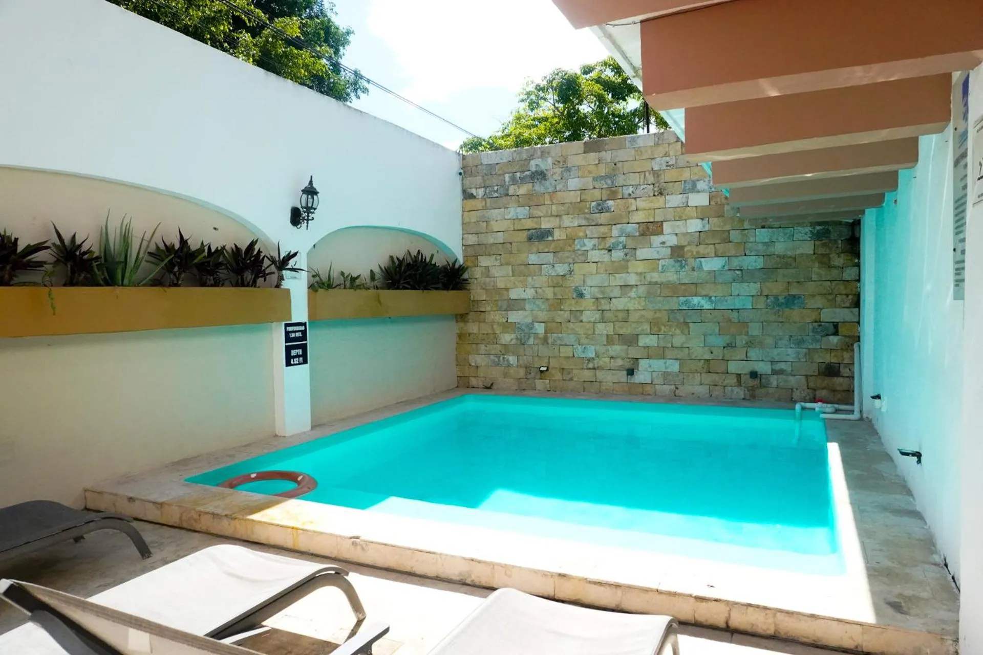 Swimming pool in Hotel Colonial Cancun