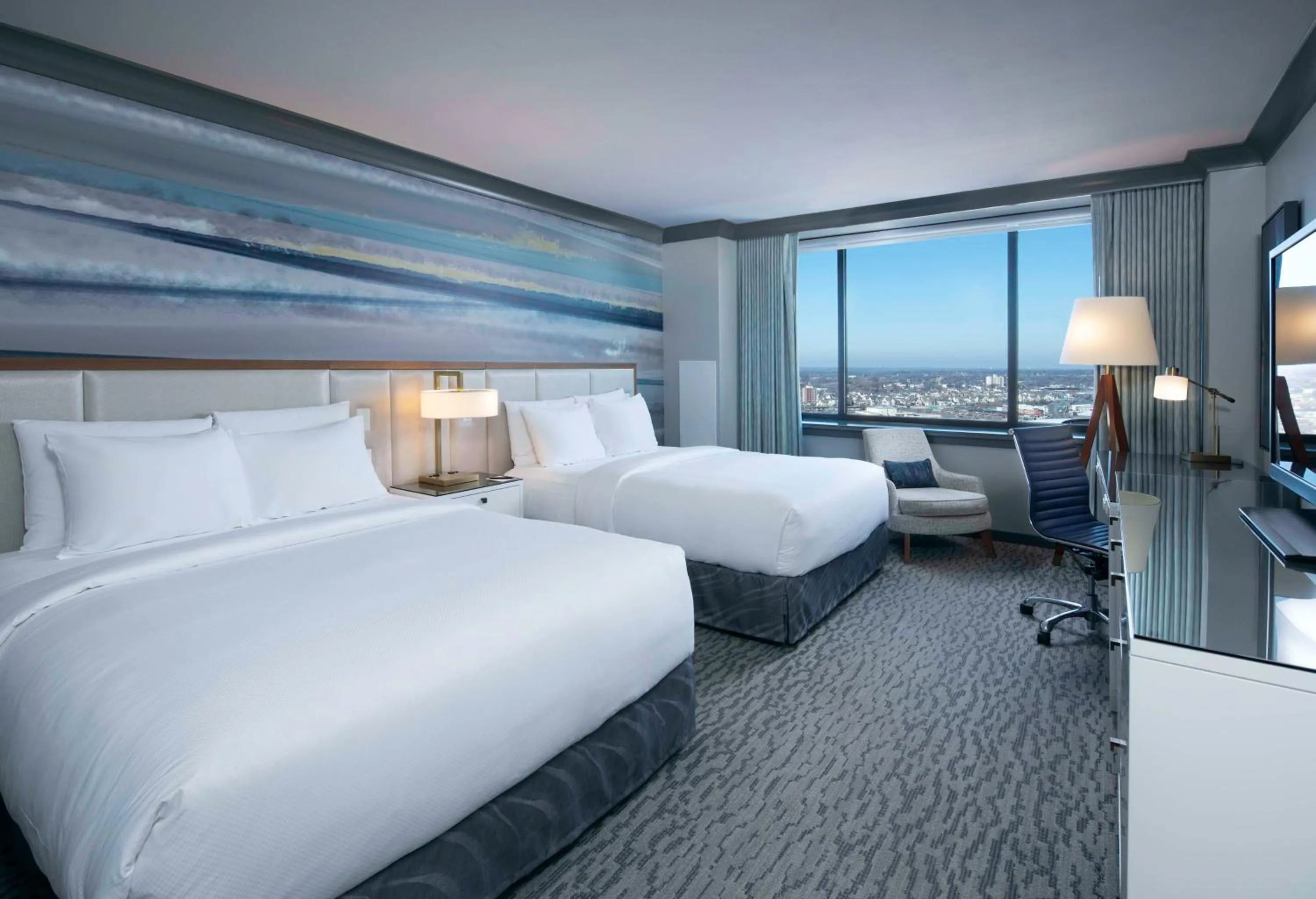 Bed in The Lofton Hotel Minneapolis, Tapestry Collection by Hilton