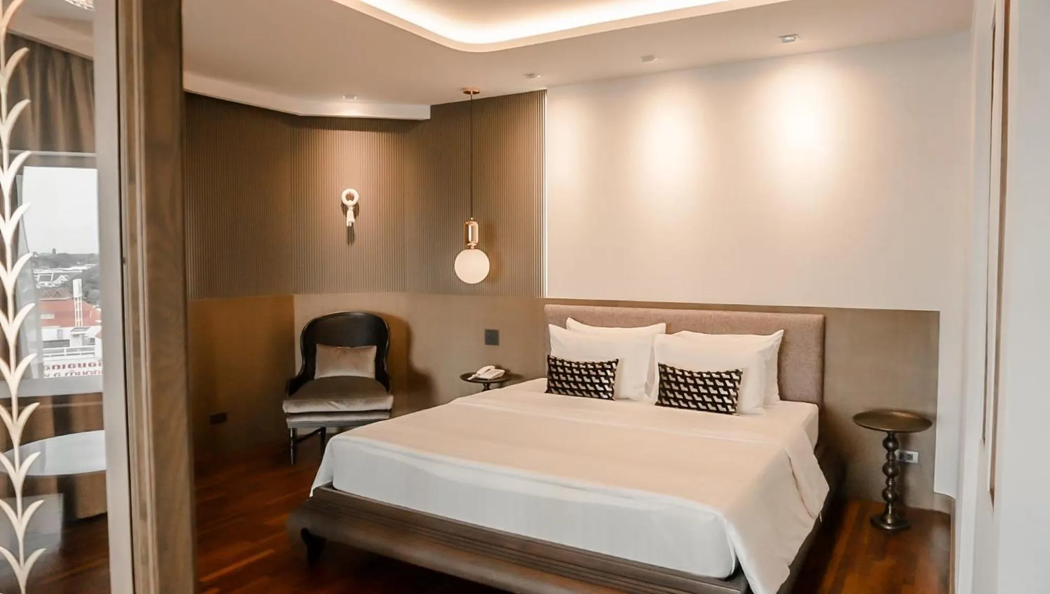 Bed in Krungsri River Hotel