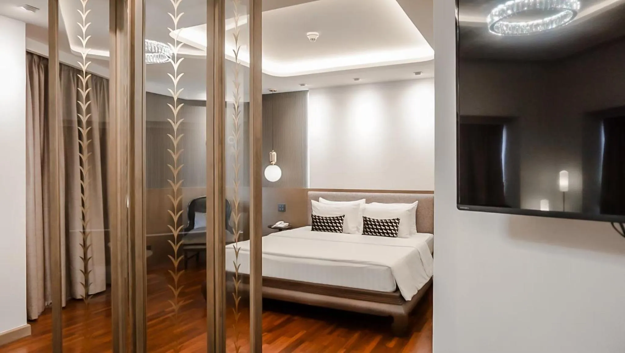 Bed in Krungsri River Hotel