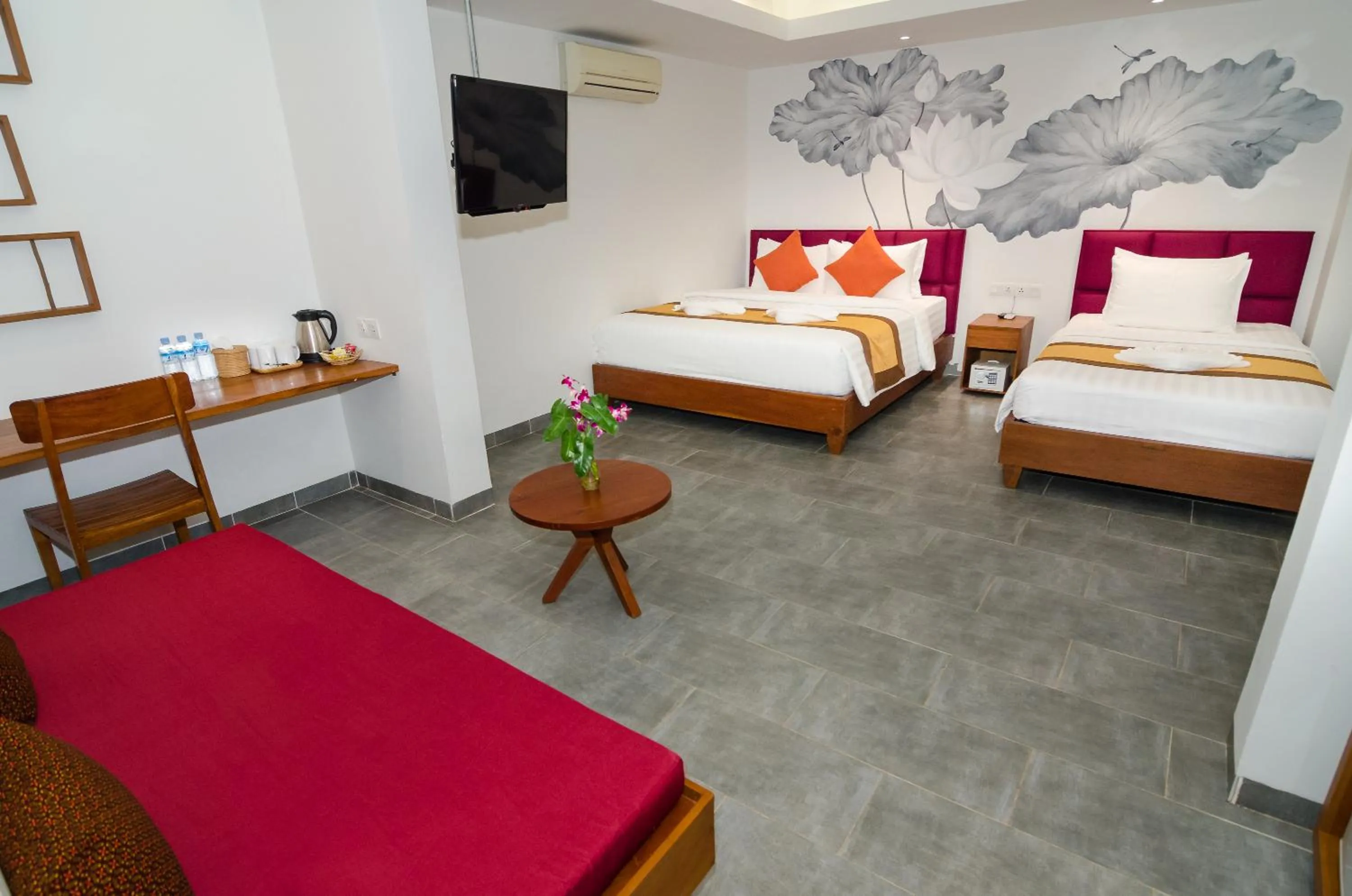 Bedroom, Bed in Neth Socheata Hotel