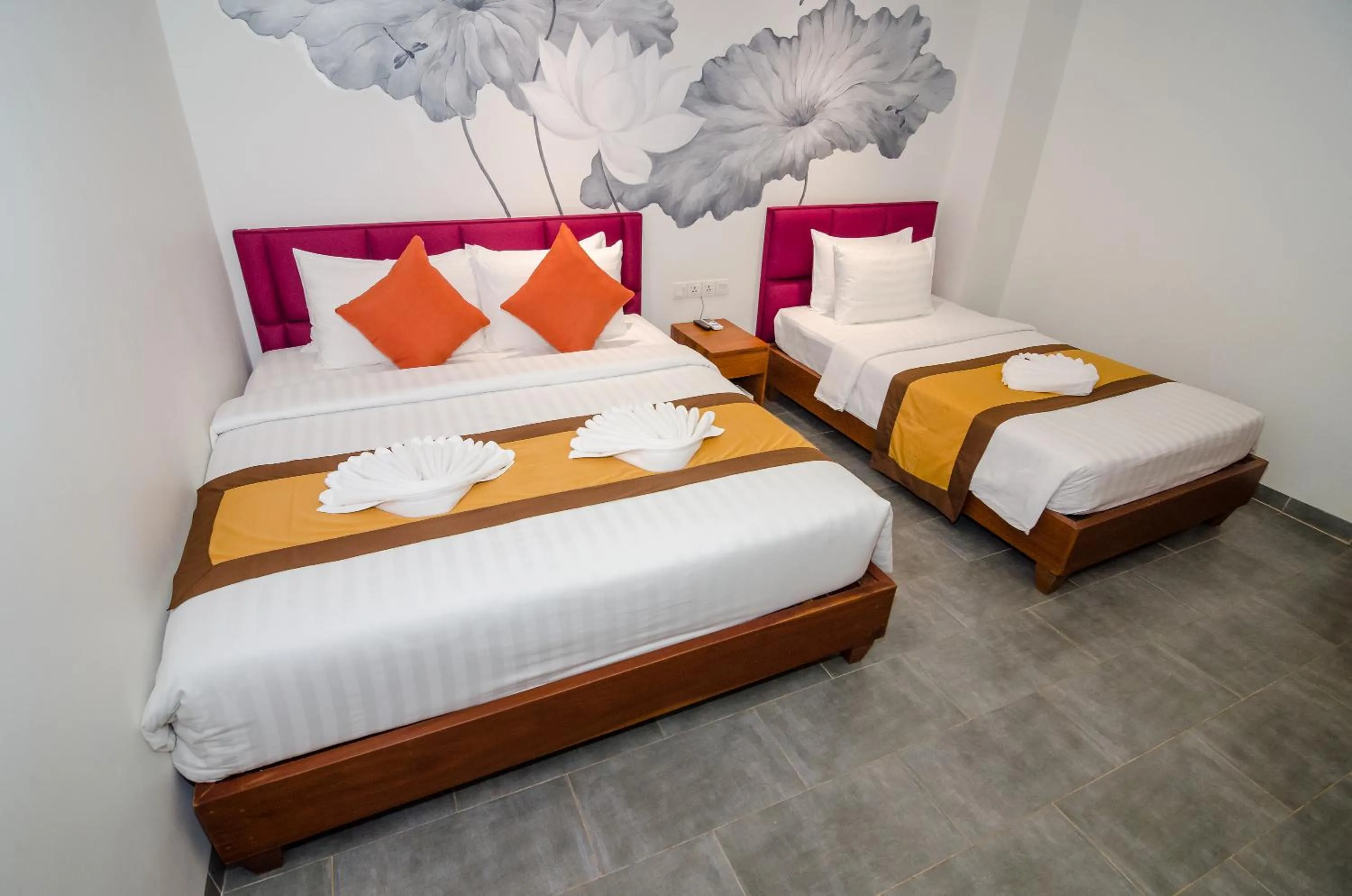 Bedroom, Bed in Neth Socheata Hotel