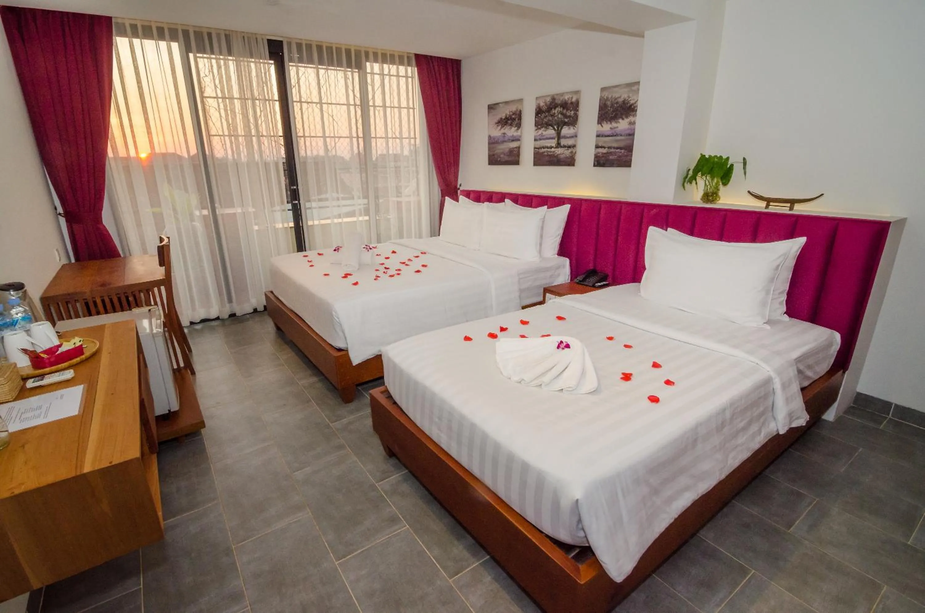 Bedroom, Bed in Neth Socheata Hotel