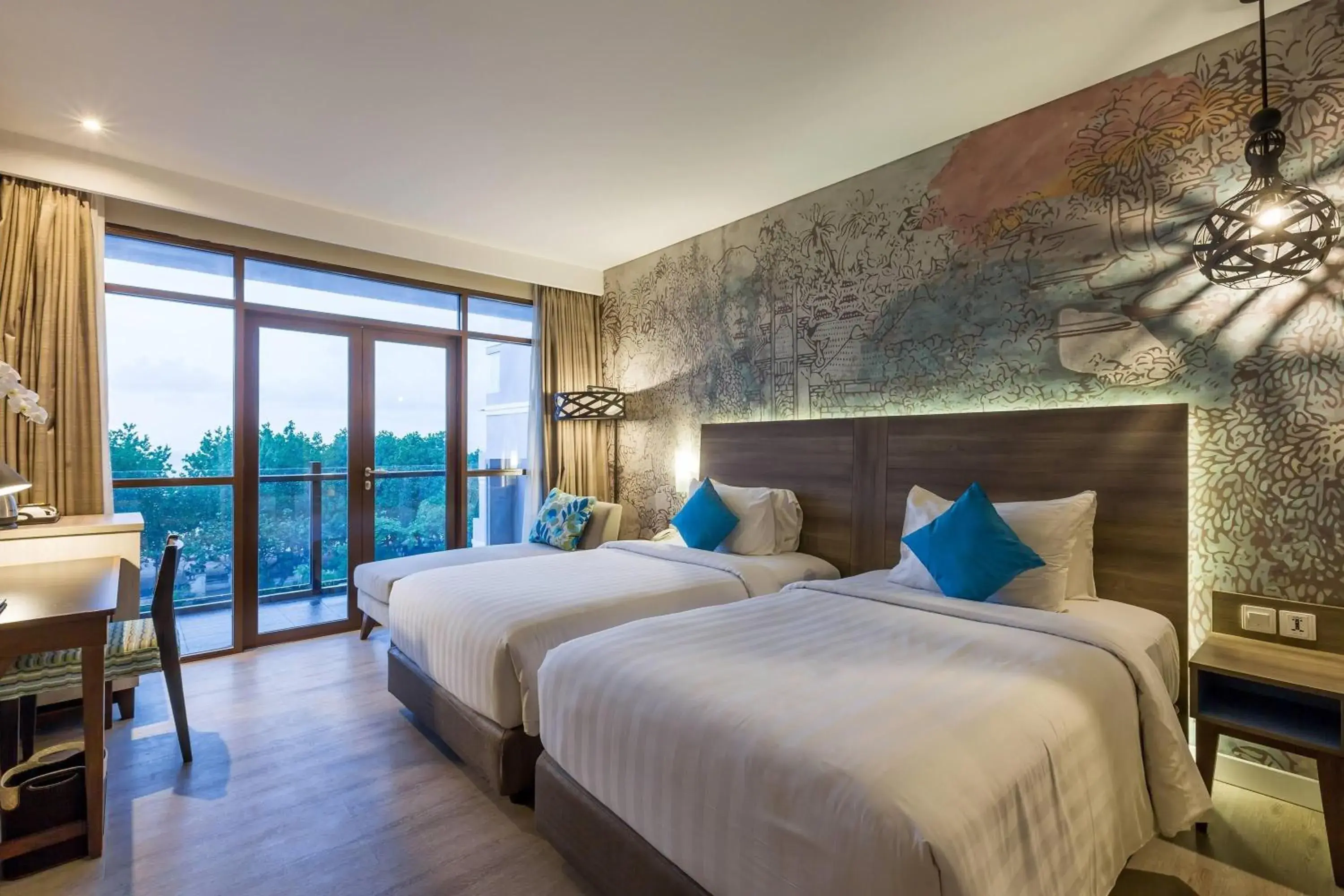 Executive Balcony Twin in Wyndham Garden Kuta Beach Bali Executive Balcony Twin in Wyndham Garden Kuta Beach Bali