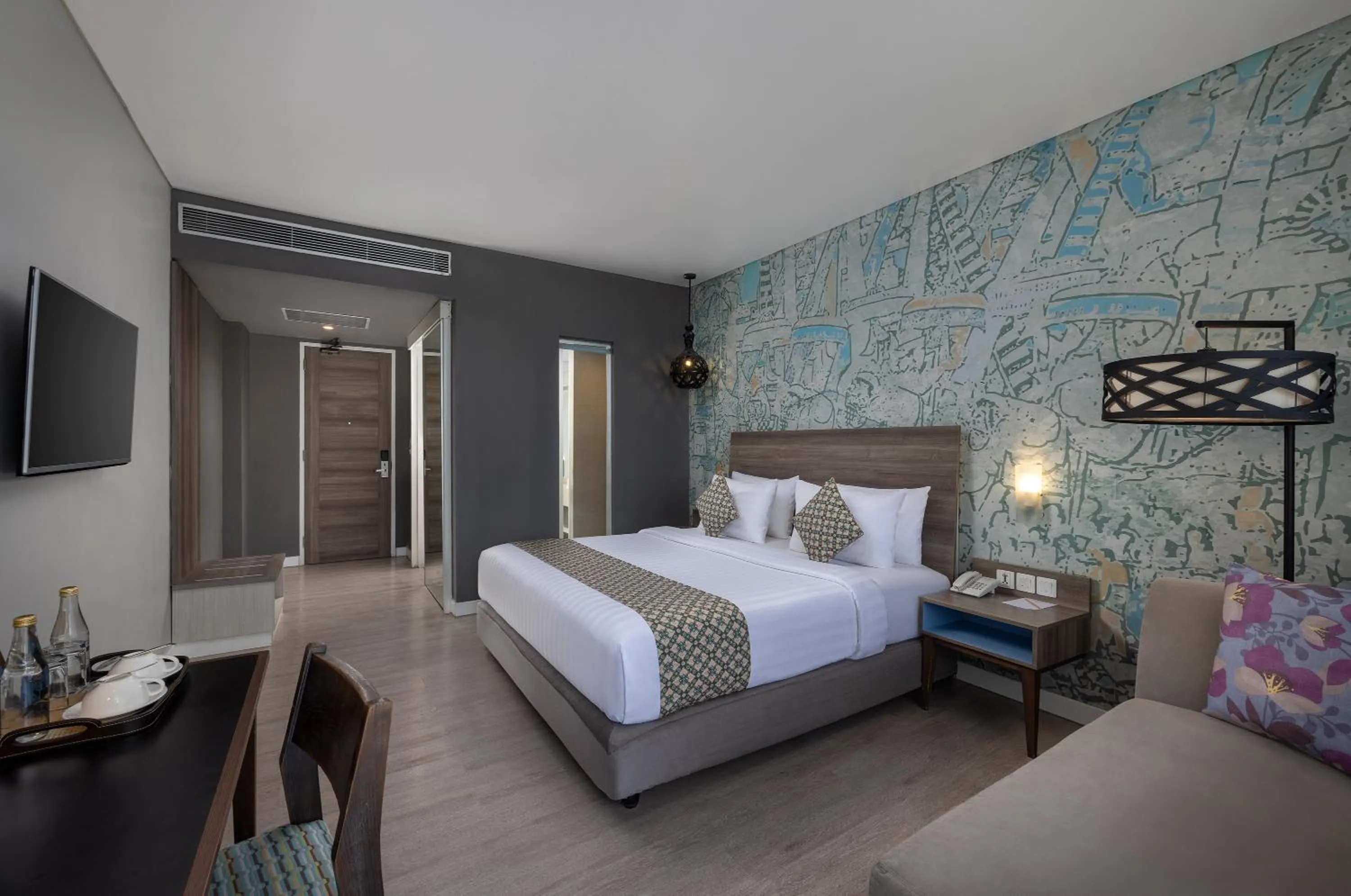 Bedroom, Bed in Wyndham Garden Kuta Beach Bali