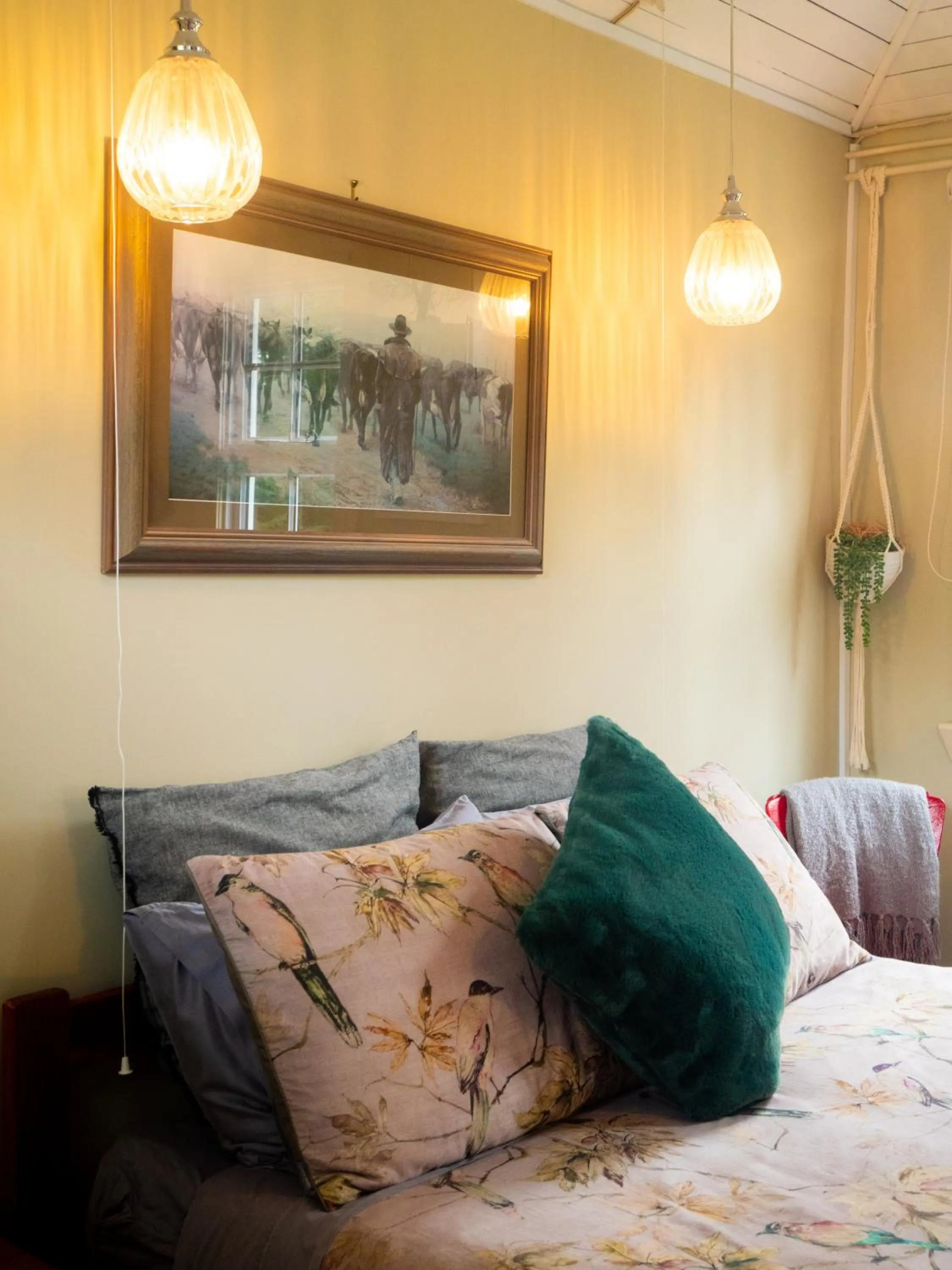 Bed in Little Red School House