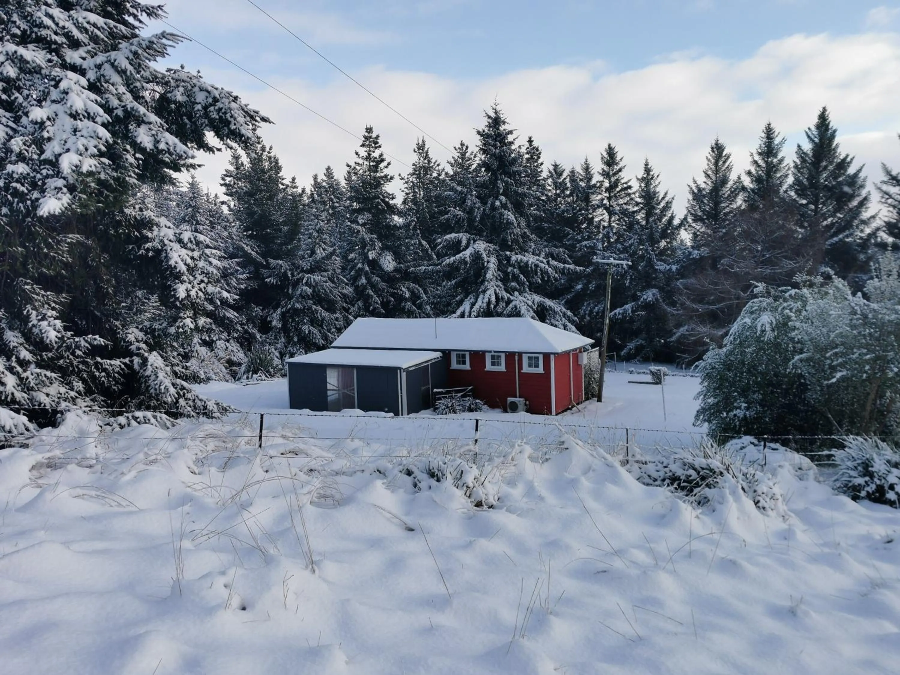 Property building in Little Red School House