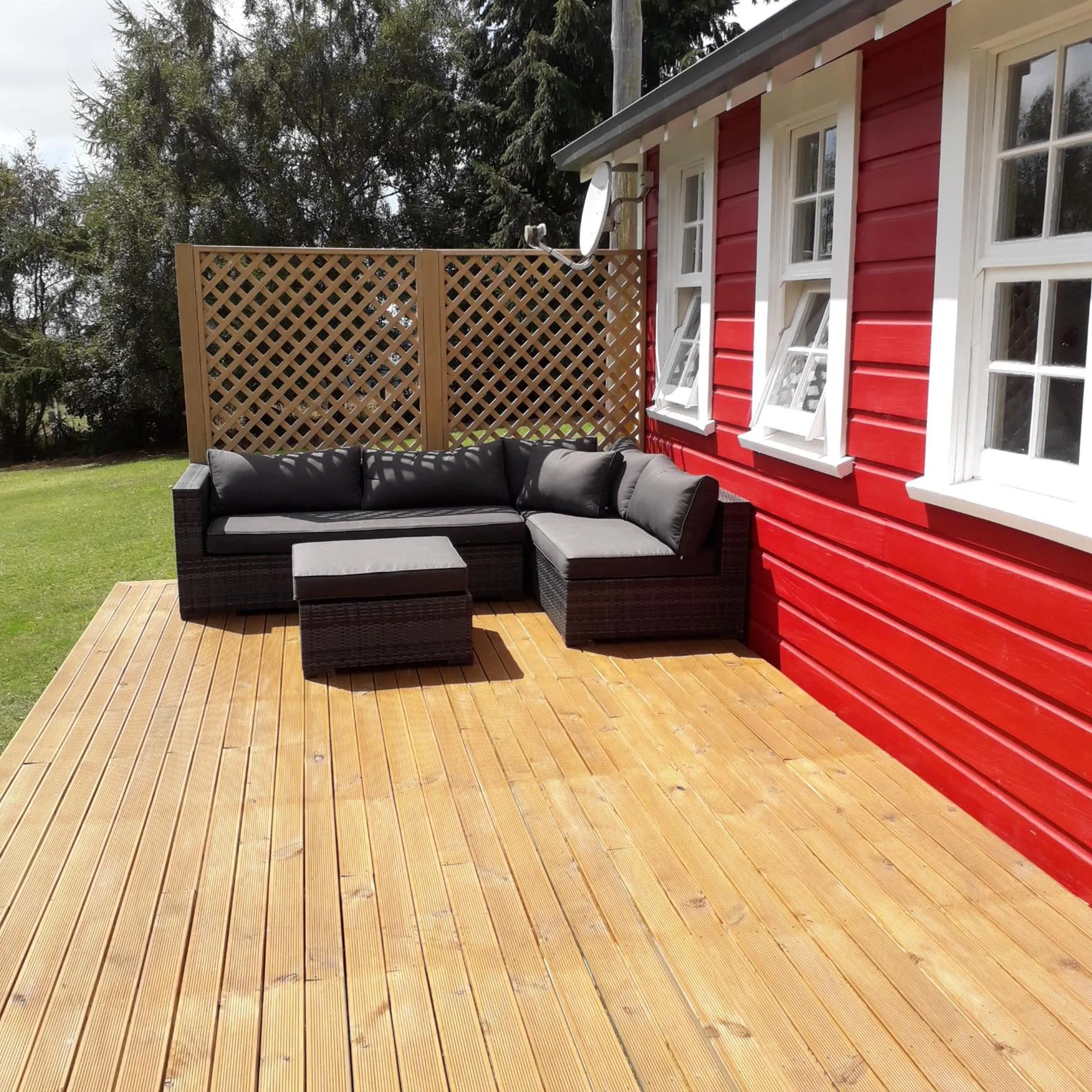 Patio in Little Red School House
