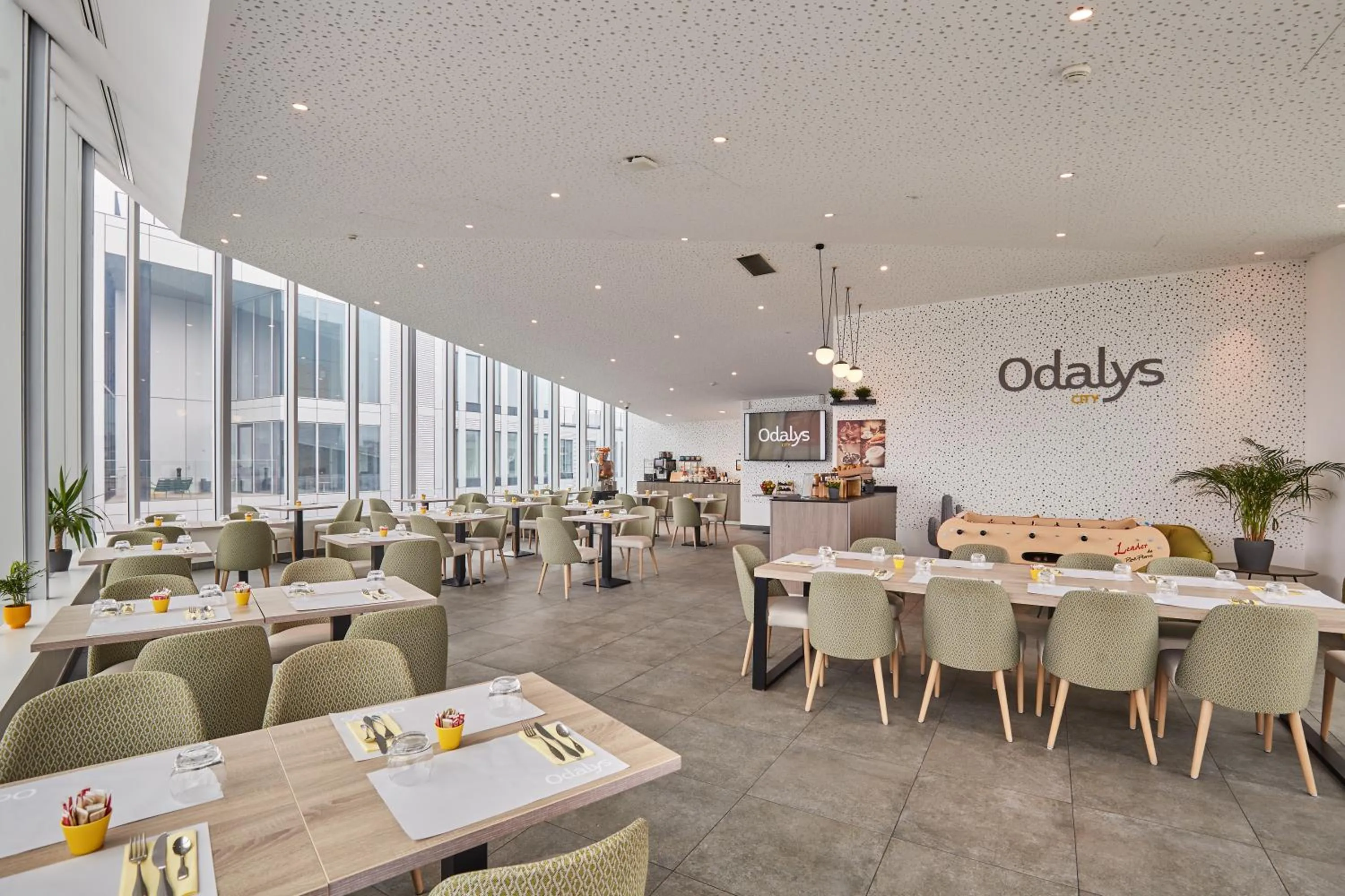 Breakfast in Appart Hotel Odalys City Paris XVII