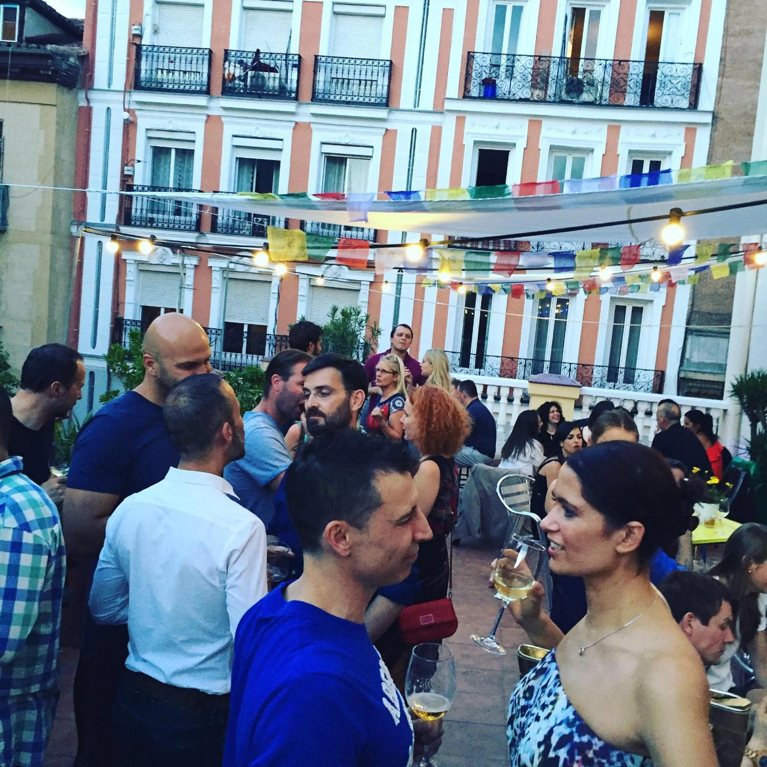 Balcony/Terrace in Barbieri Sol Hostel