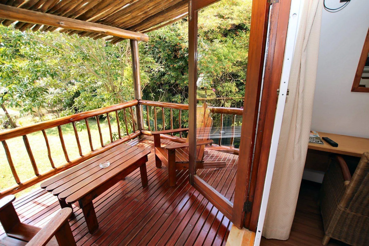 Garden view in Wailana lodge