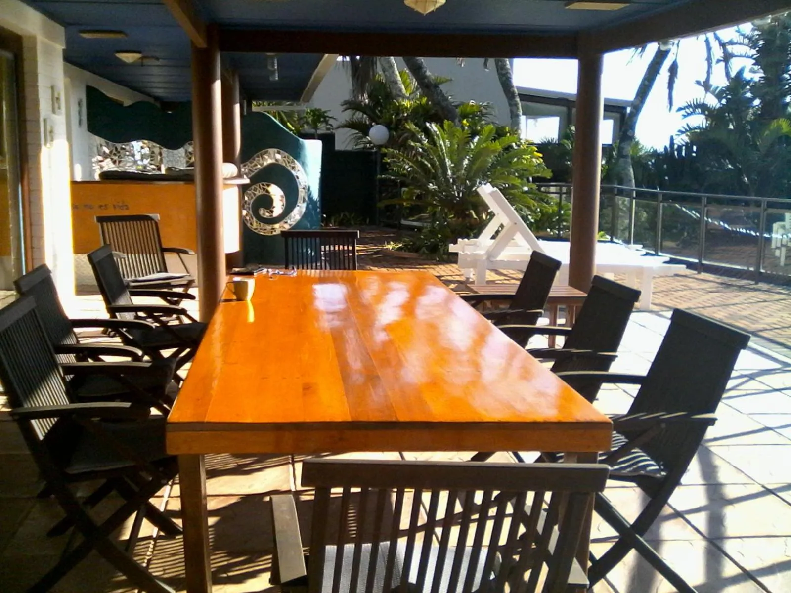 Patio in Wailana lodge