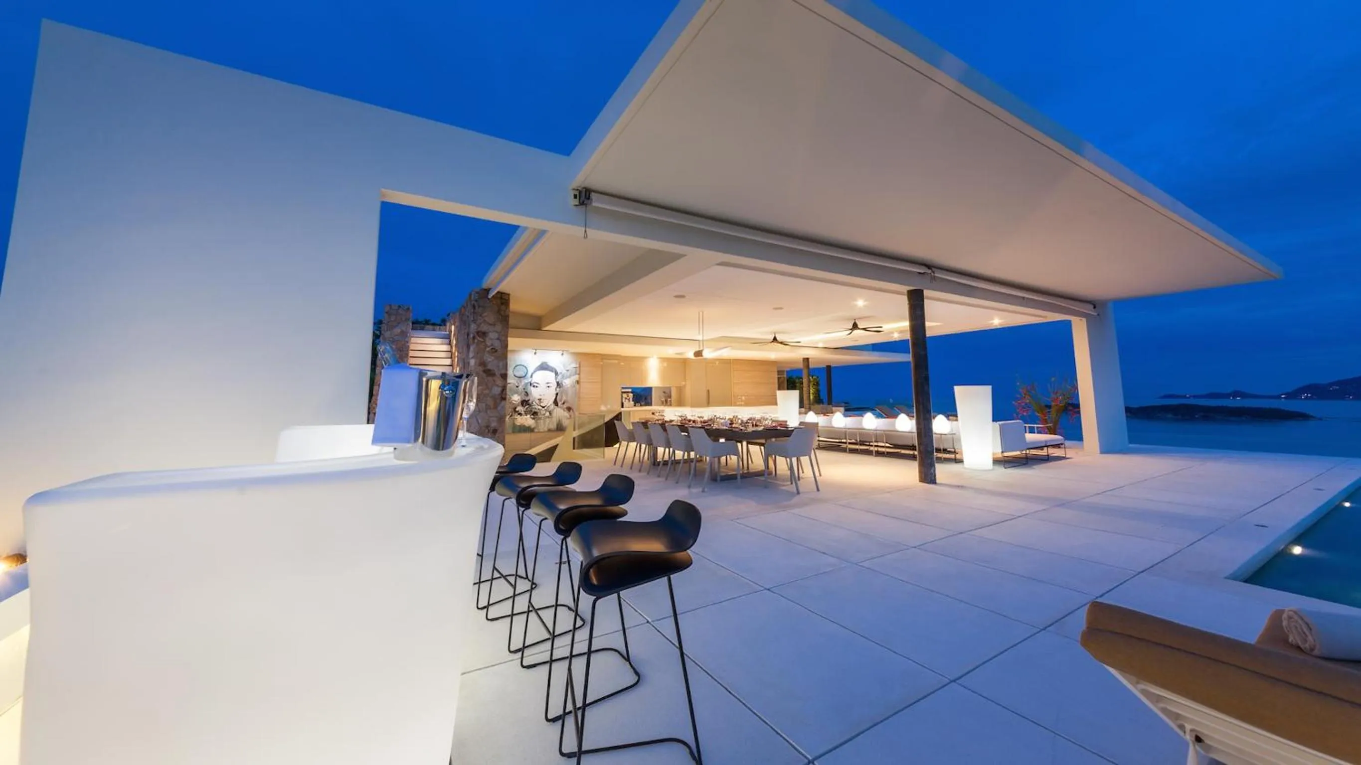 Lounge or bar in Villa Anavaya