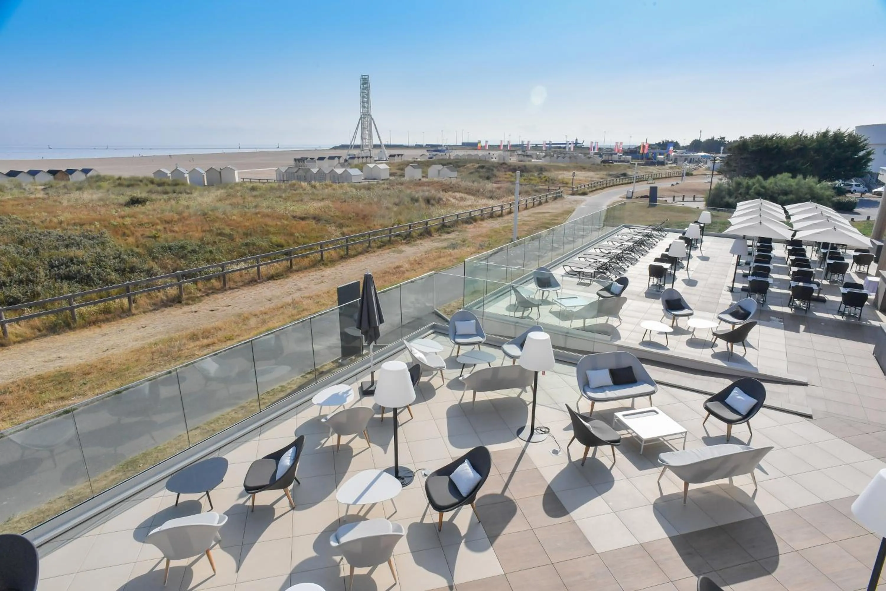 Patio in Thalazur Ouistreham - Hôtel & Spa