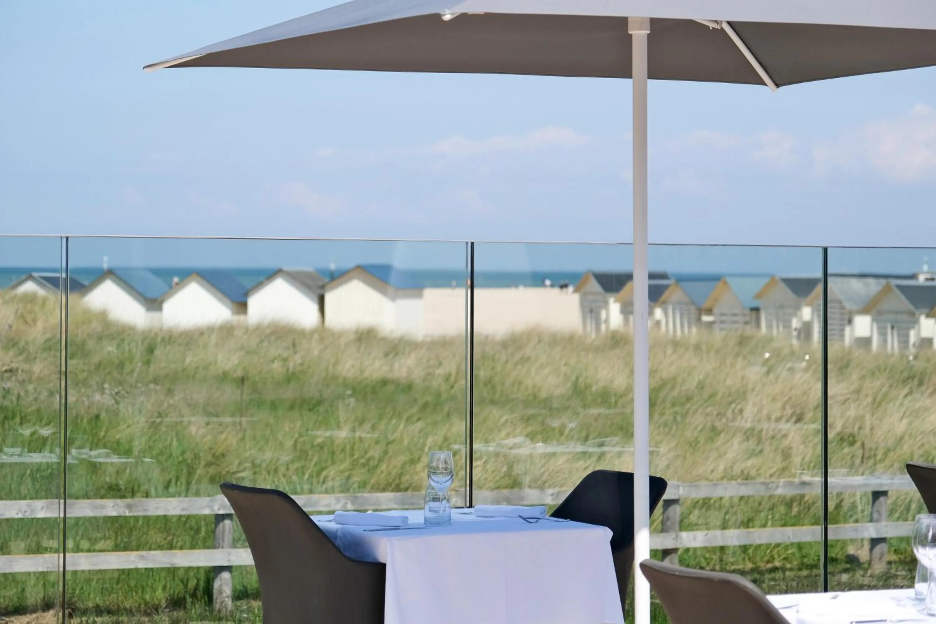 Patio in Thalazur Ouistreham - Hôtel & Spa