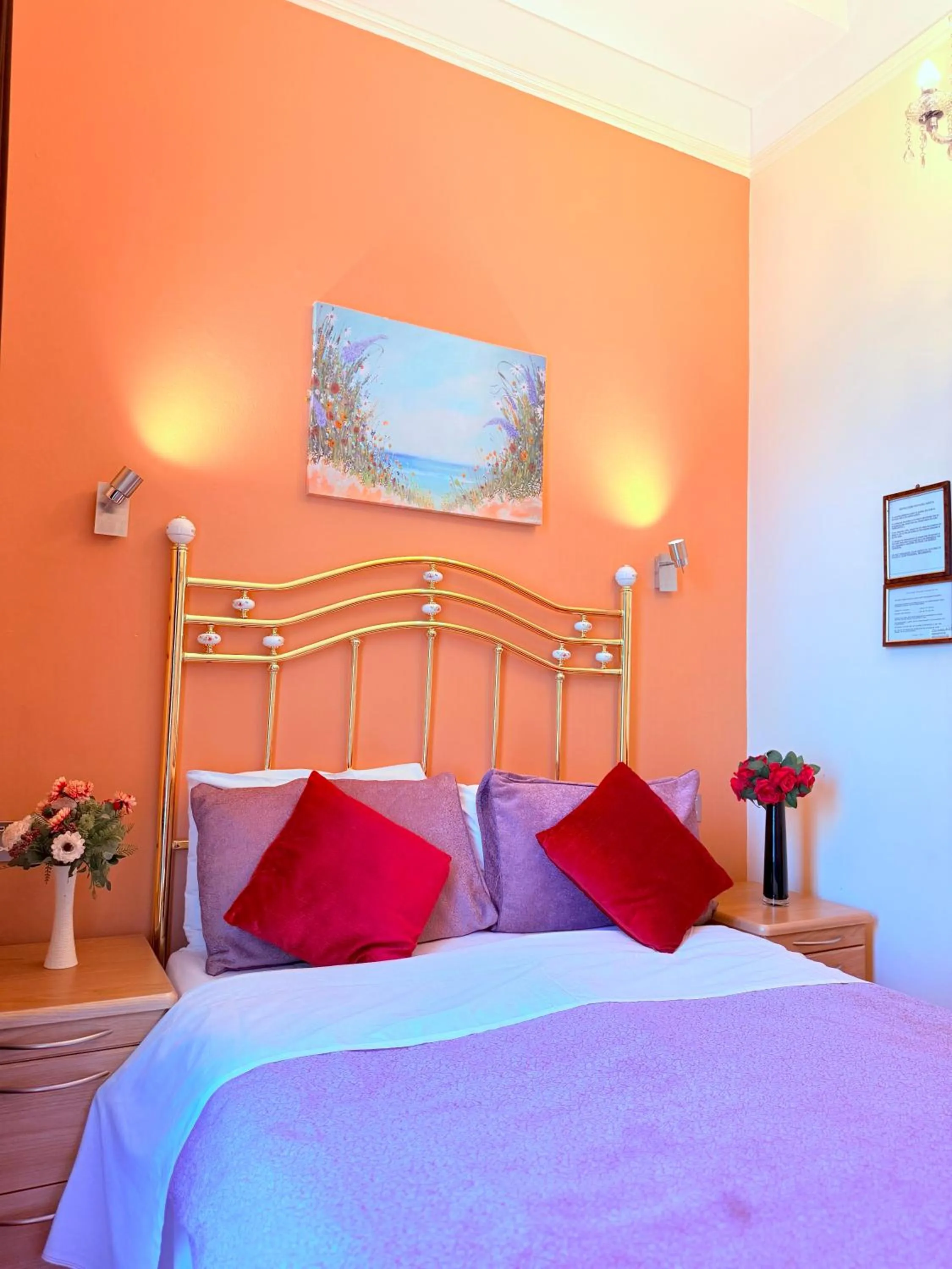 Bedroom, Bed in Albro House Hotel, London