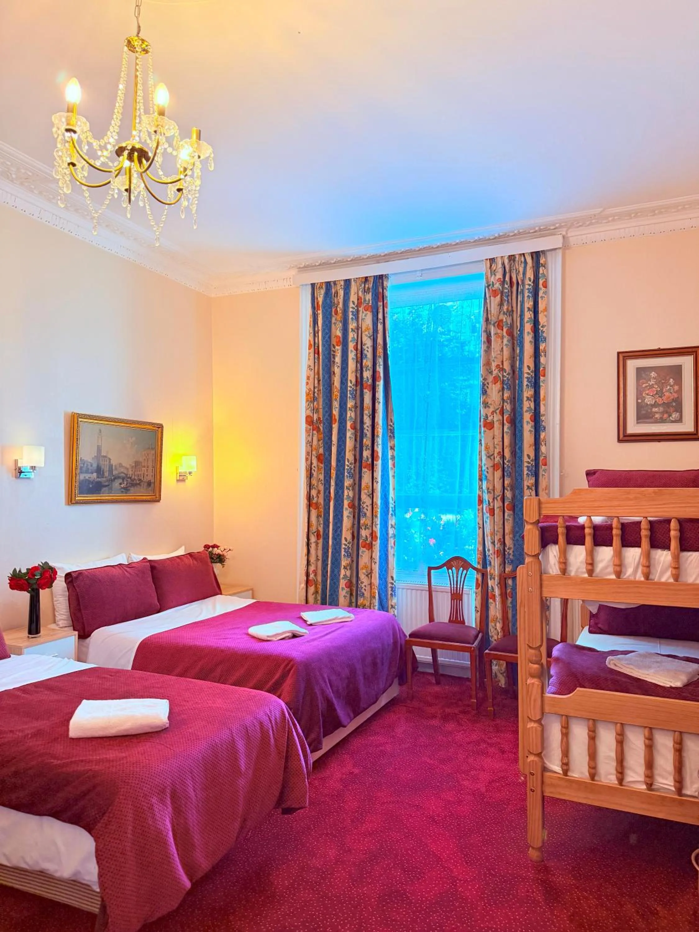 Bedroom, Bed in Albro House Hotel, London