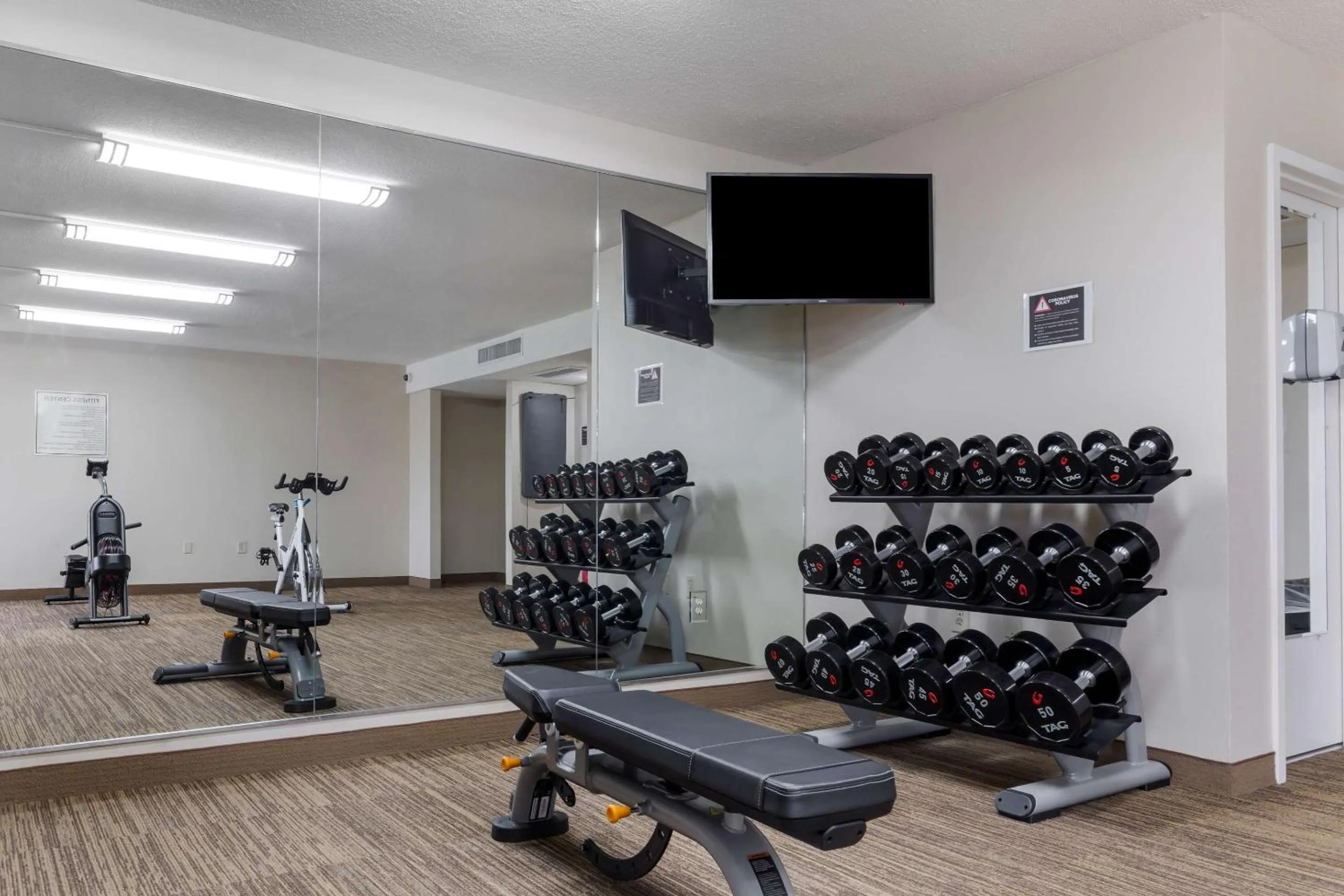 Fitness centre/facilities in Comfort Inn University Durham - Chapel Hill