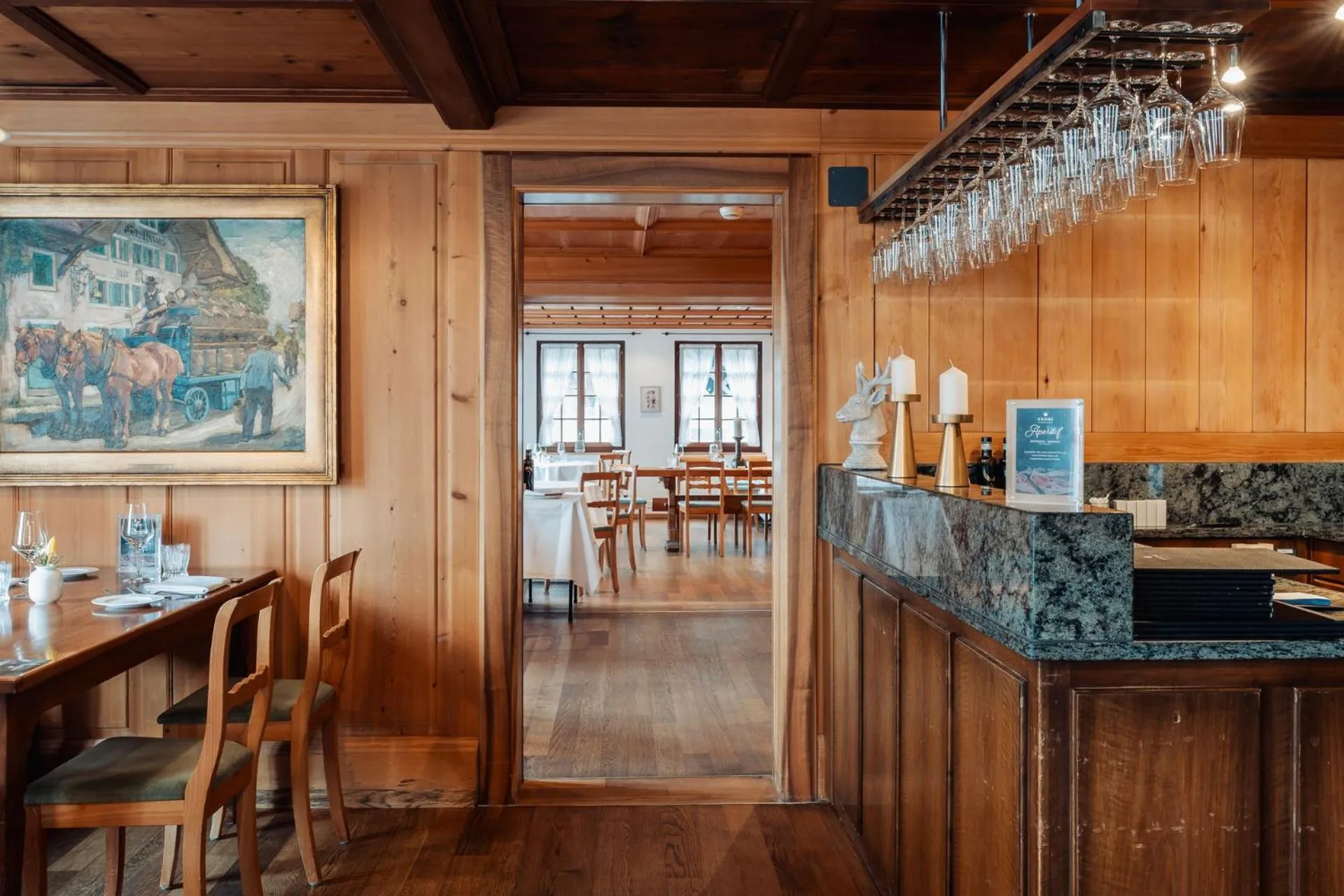 Restaurant/places to eat in Gasthof Krone Blatten