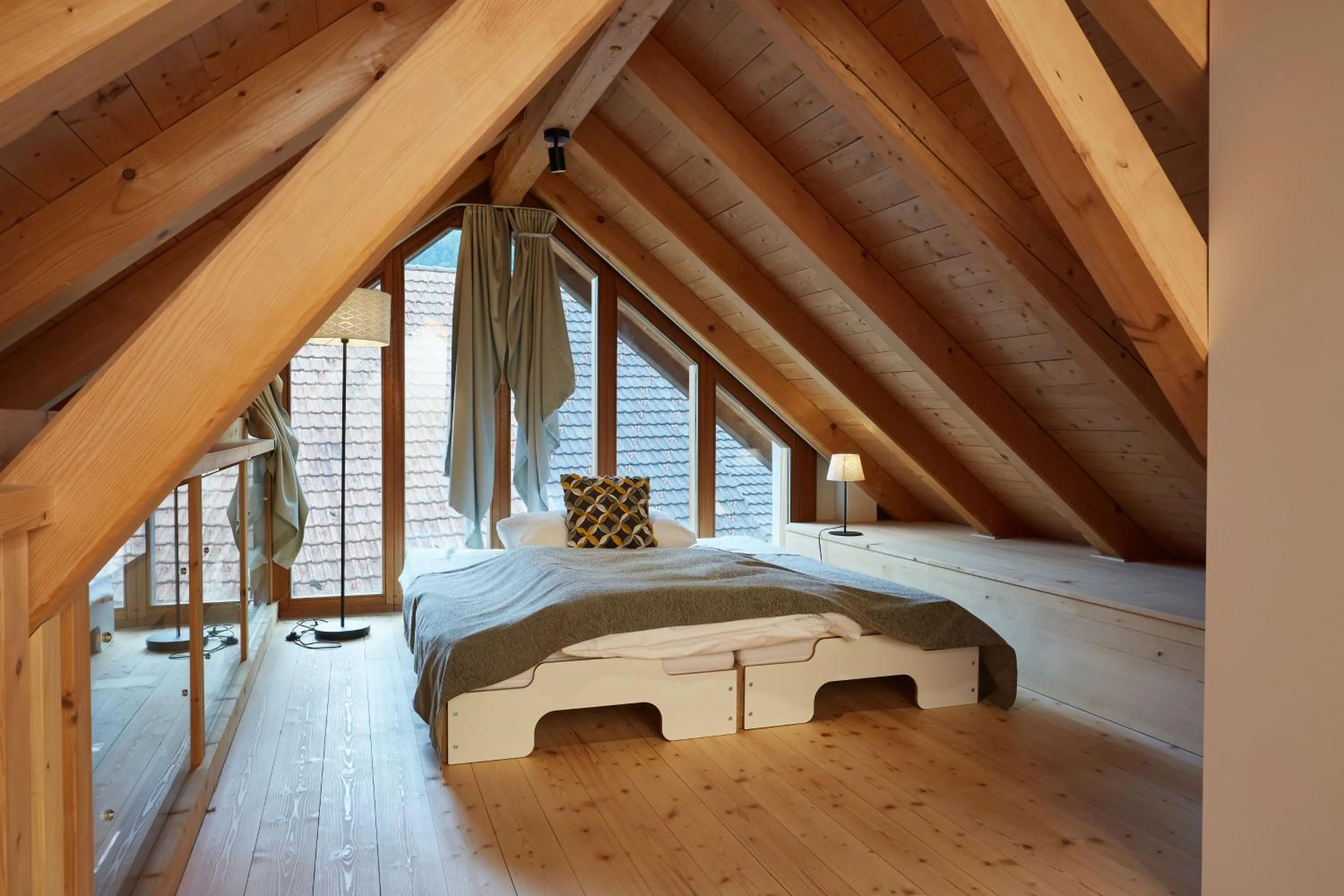 Bed in Gasthof Krone Blatten