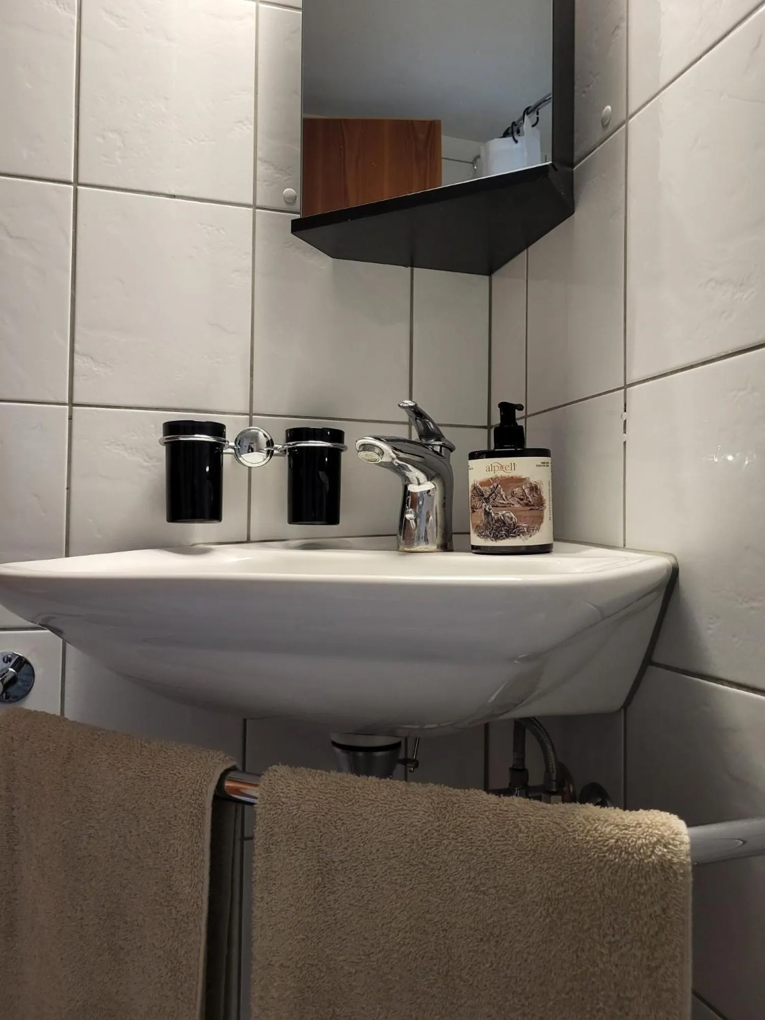 Bathroom in Gasthof Krone Blatten