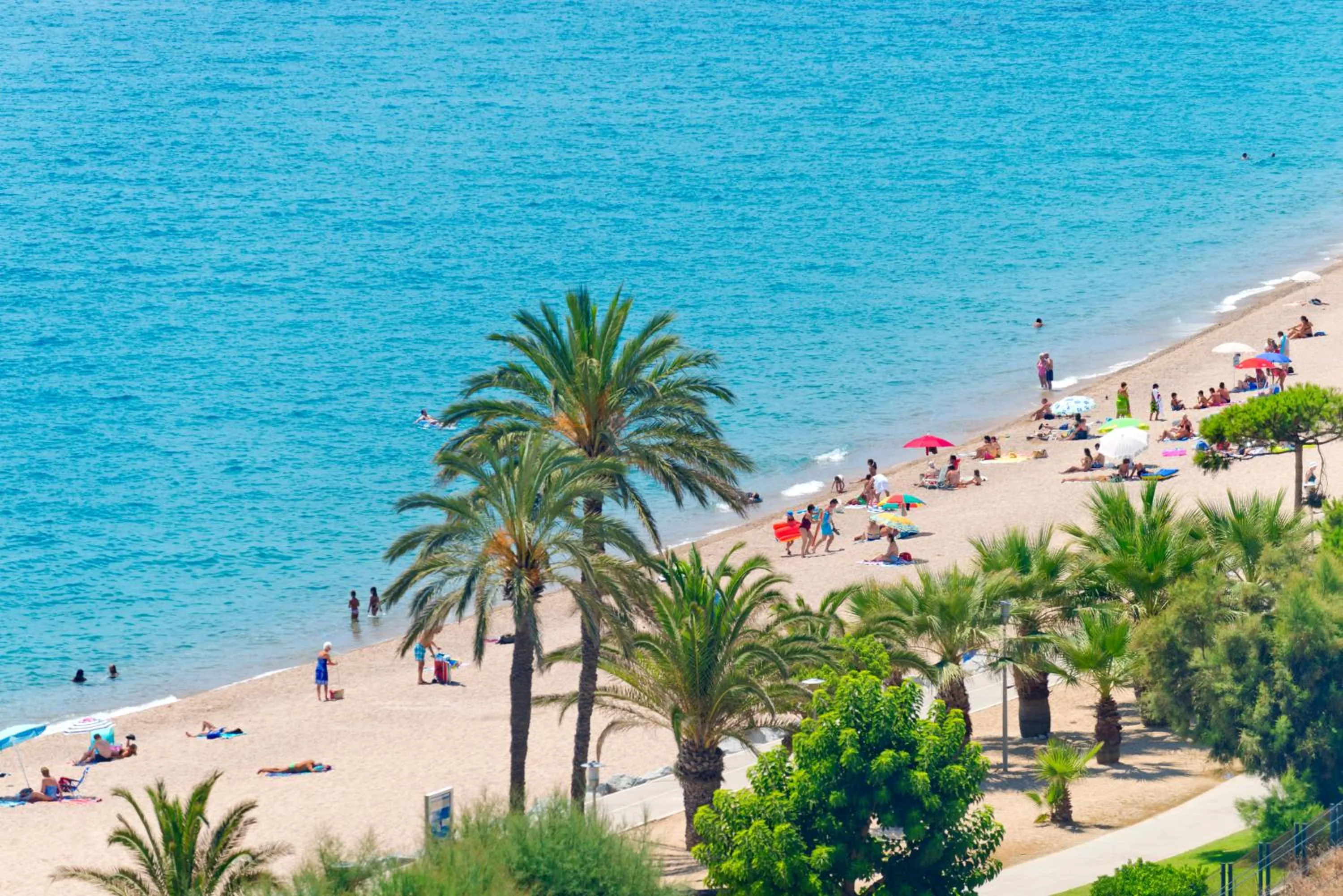 Beach in Apartments Sorrabona