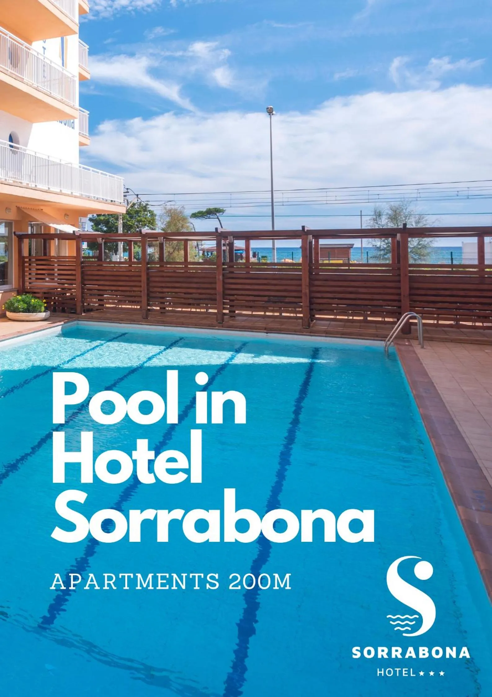 Swimming pool in Apartments Sorrabona