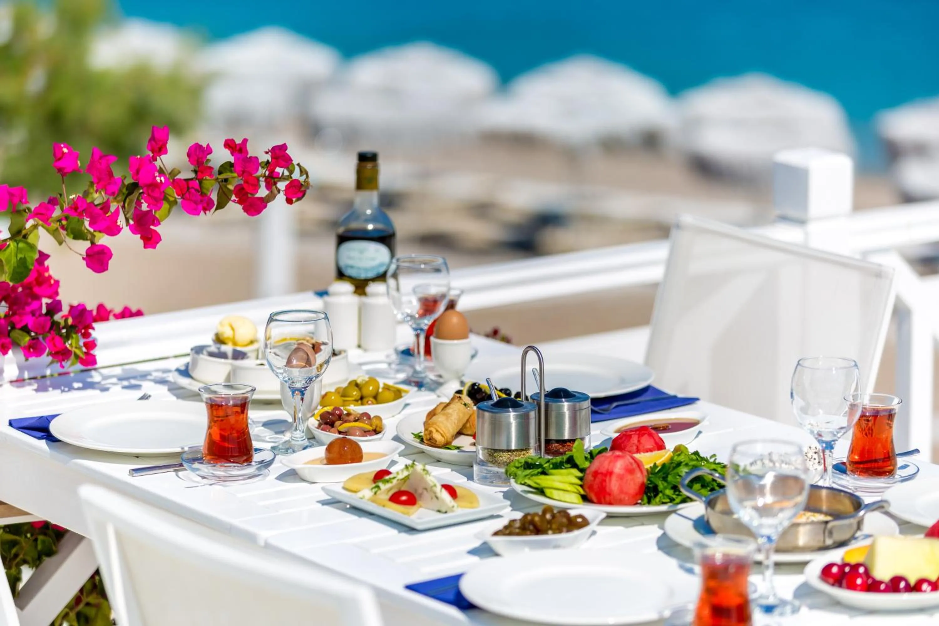 Breakfast in Hotel Mavi Beyaz