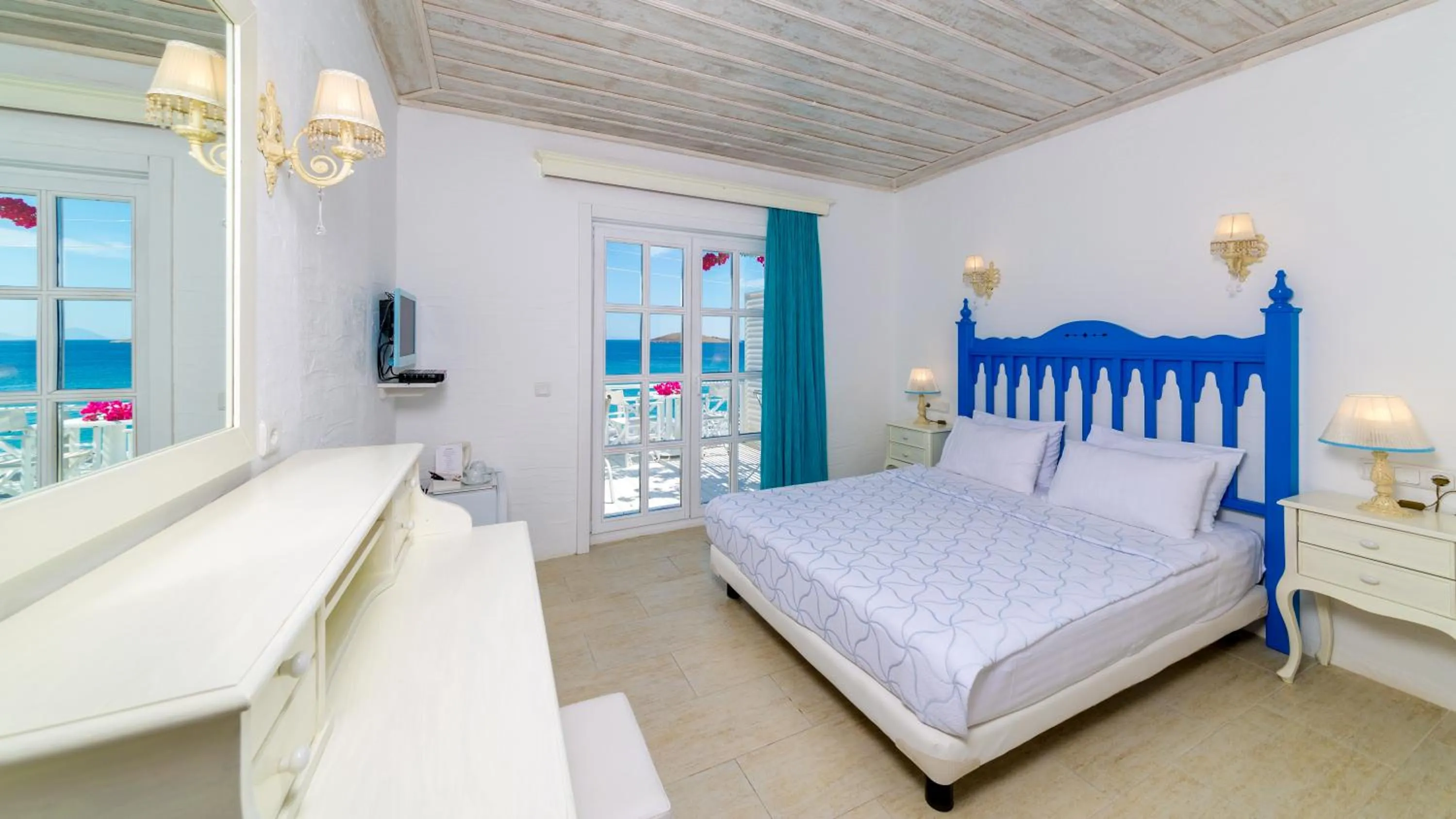 Patio in Hotel Mavi Beyaz