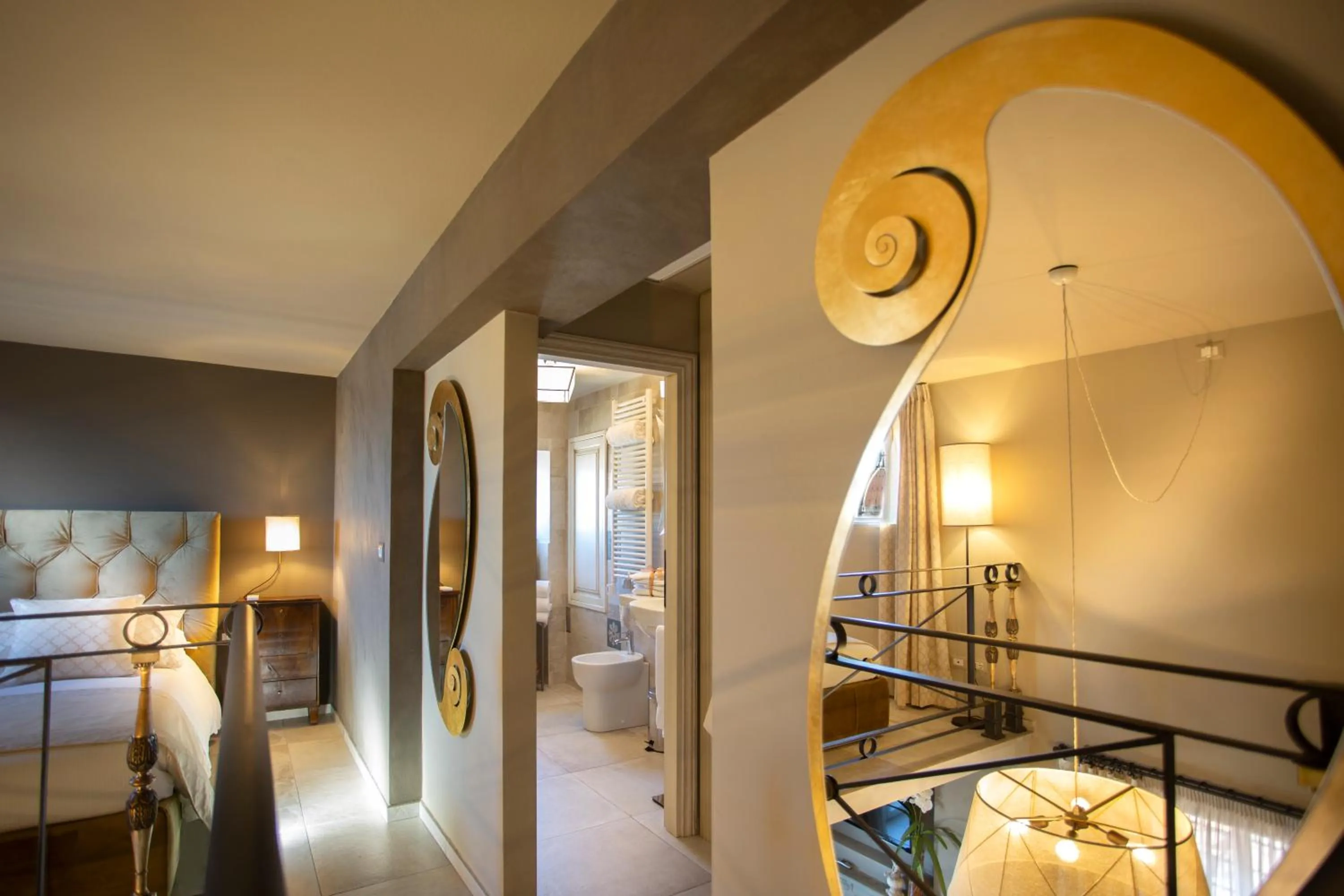 Decorative detail, Bed in QK Costa58 Home Tower