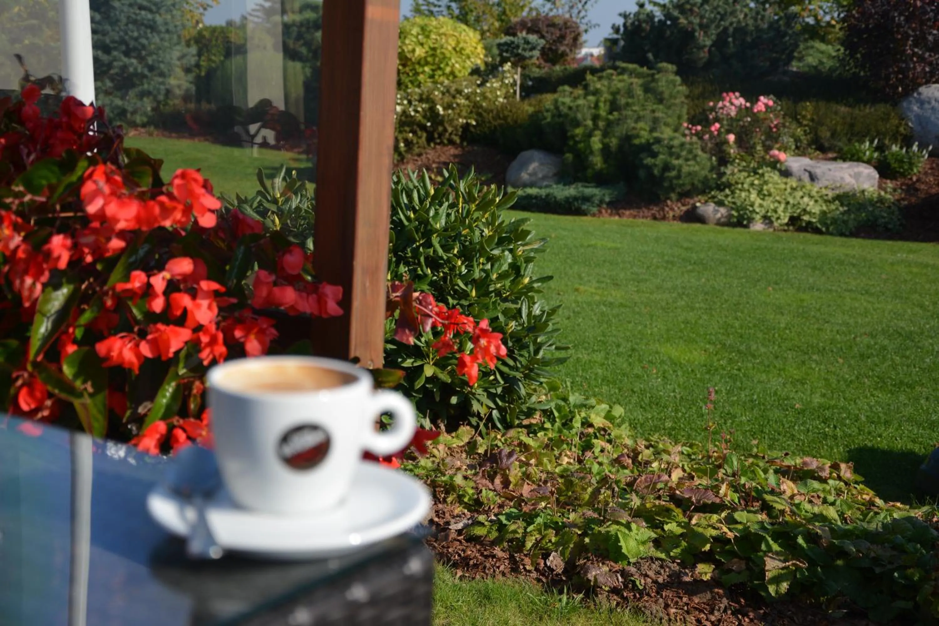 Balcony/Terrace in Bazuny Hotel&Spa