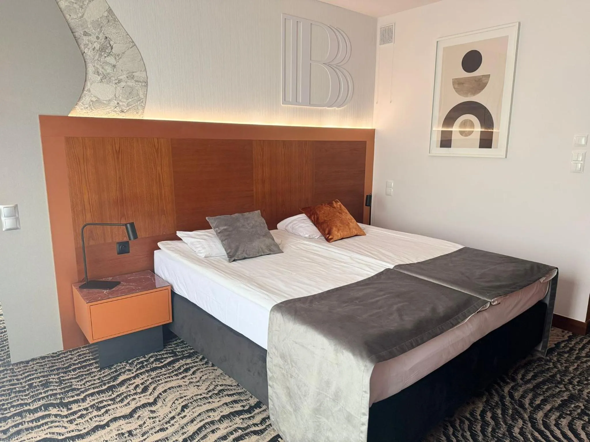 Bed in Bazuny Hotel&Spa