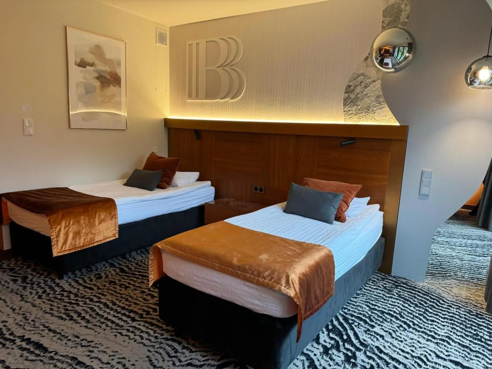 Photo of the whole room, Bed in Bazuny Hotel&Spa